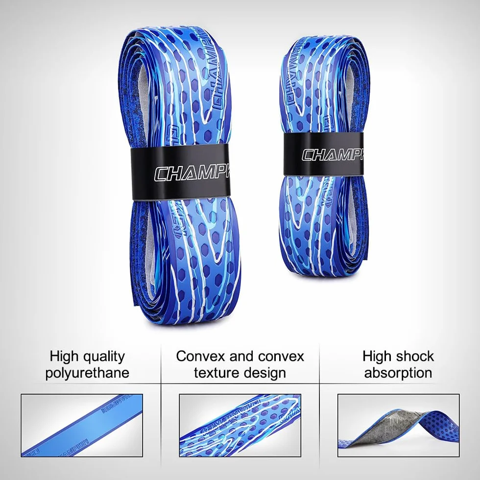 DONGKER cintas de agarre de béisbol 1,75 mm suaves absorbentes de golpes para bate