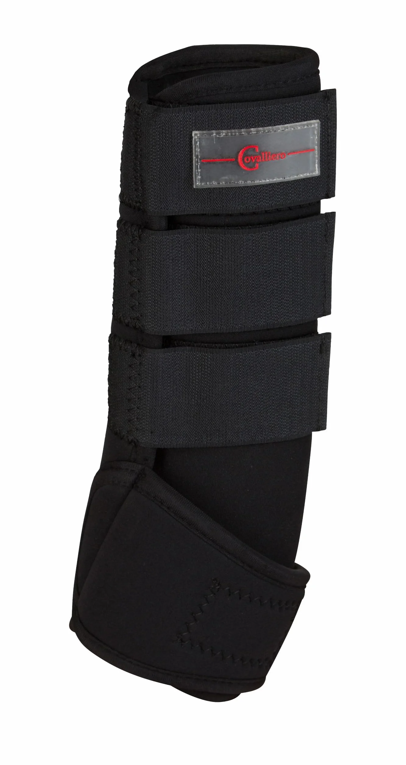 Kerbl Synthetic Rubber Fetlock Boots Set of 4 Black 3 Sizes