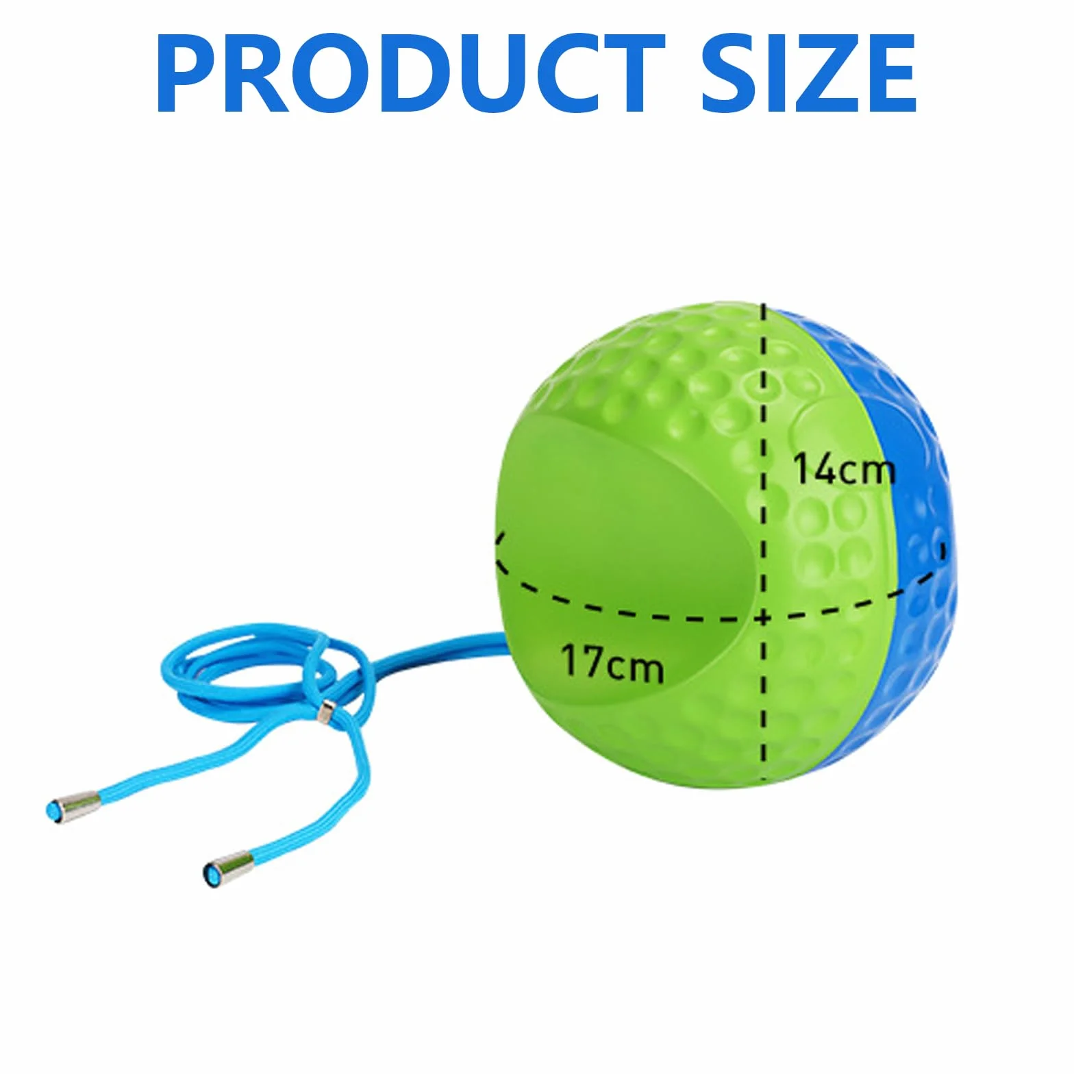 Entrenador de Swing de Golf Ayuda de Entrenamiento para Hombres y Mujeres Pelota de Accesorio