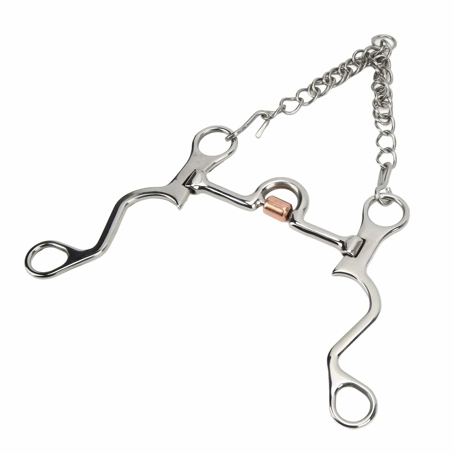 Broca de Caballo Pelham, Broca de Caballo de Acero Inoxidable Fuerte for Montar a Caballo, Broca y Broca de Boca de Caballo de Rendimiento ecuestre/1188