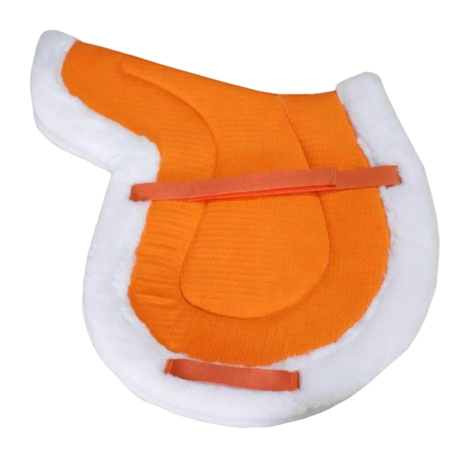 Almohadilla de Montar Caballo Silla Asiento Antideslizante Absorción Impactos Sherpa Lavable Resistente para Cabalgatas Ecuestres Saltos