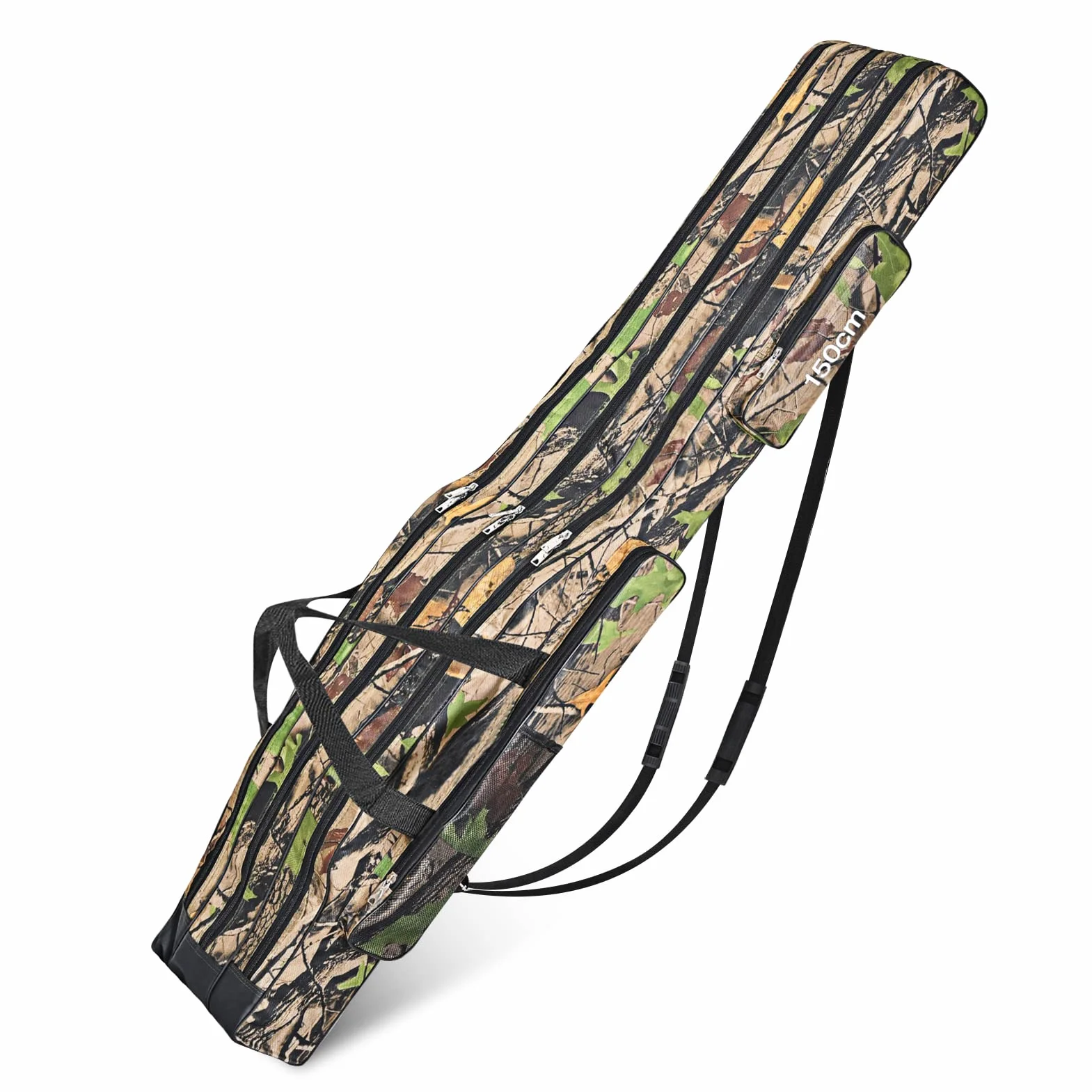 Bolsa de Pesca Oxford 150cm 3 Capas Portátil Alta Capacidad