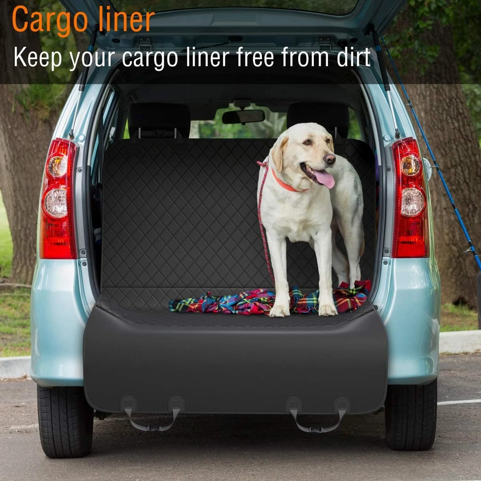 Funda Perros Coche Manta de Coche para Perro, Funda Protectora para Asiento de Coche, Almohadilla para Perro, arnés de Seguridad de Viaje Protector Coche Perros