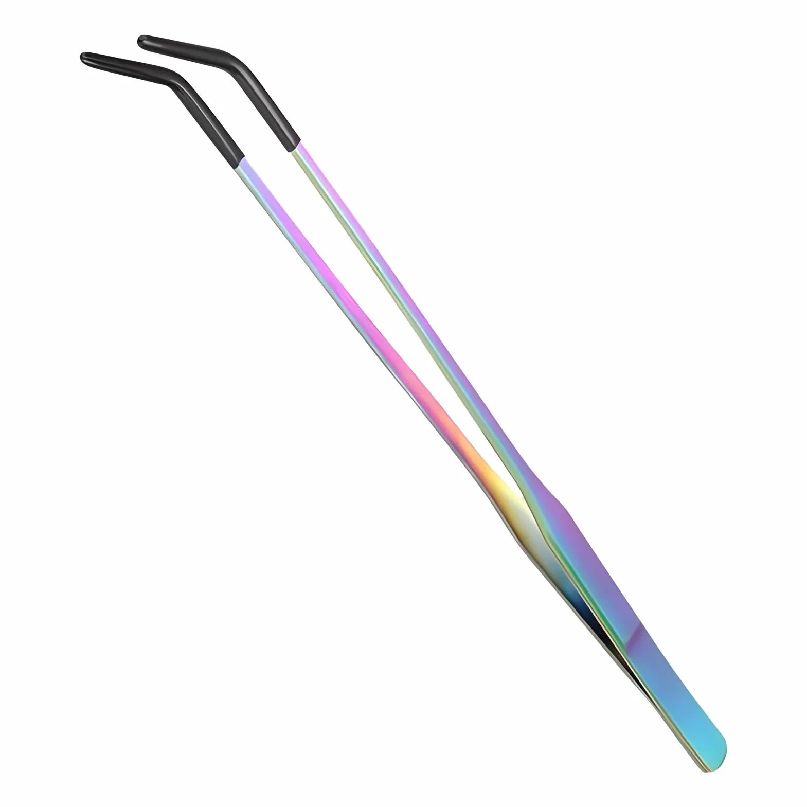 Pinzas de Alimentación, Pinzas Rectas y Curvas, Accesorios Y Herramientas Con Cabezal De Silicona Antideslizante Para Lagartos, Plantas Acuáticas, Arañas, Terrario De Mascotas, Hogar Y Serpientes
