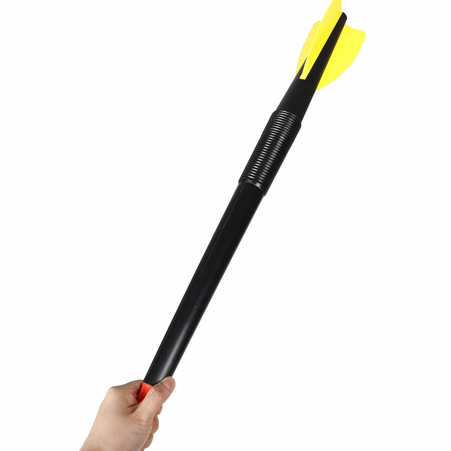 STOBAZA Jabalinas Deportivas Infantiles de Plástico Abs Amarillo para Entrenamiento y Competición Escolar