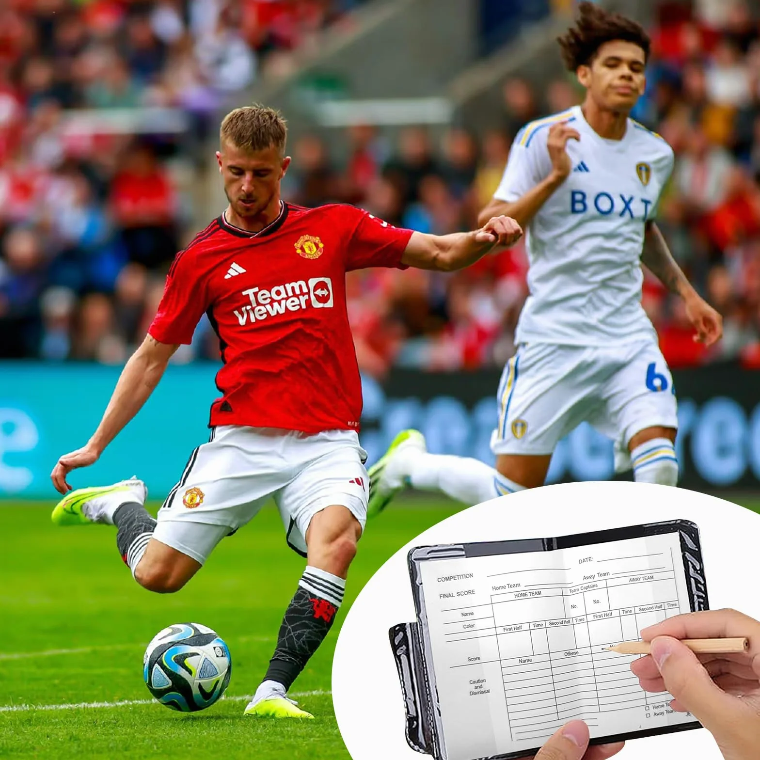 Kit de Tarjetas de Árbitro Roja y Amarilla con Silbato y 2 Brazaletes de Capitán para Fútbol