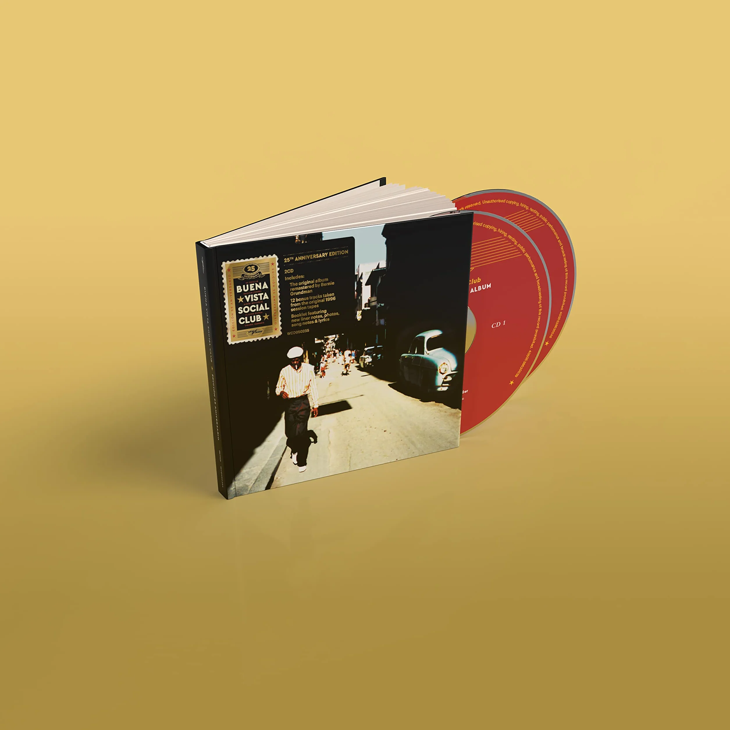 Buena Vista Social Club 25th Anniversary 2 CDs Casebook