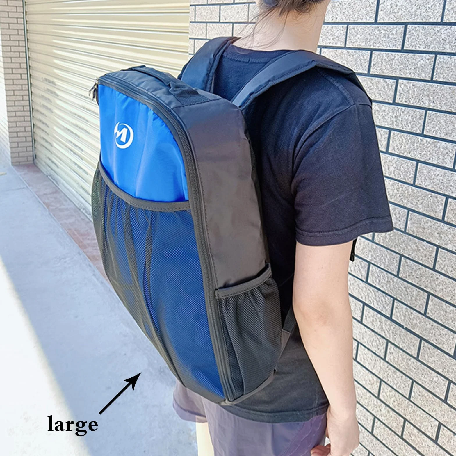 Mochila Patines Hielo Línea Ruedas Grandes Espacios Fácil Llevar Mujeres Hombres Niños