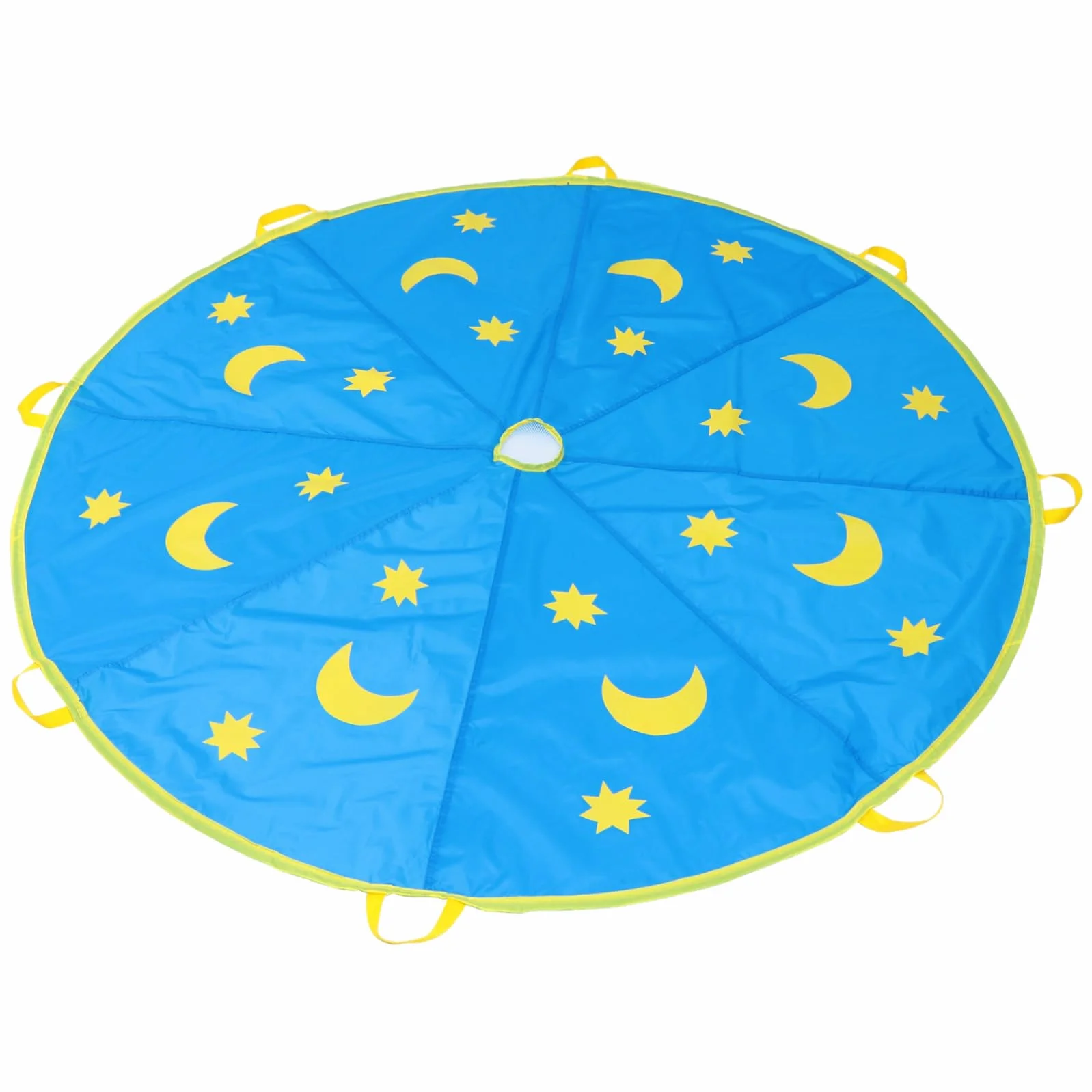HEMOTON Paracaídas de Juguete de Poliéster Azul para Niños Entrenamiento Sensorial