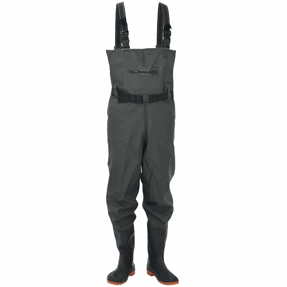 vidaXL Vadeadores de Pecho Pesca Traje de Vadear