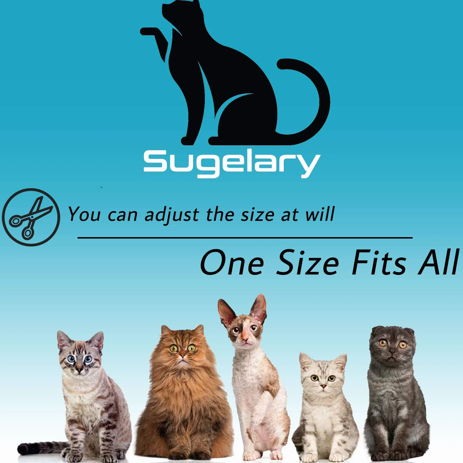 Collar Antipulgas para Gatos, 100% Natural Ajustable Collar Antipulgas, Repele Eficazmente Piojos, Pulgas, Parásitos, 35,5cm Adecuado para Gatitos, Gatos Medianos y Grandes