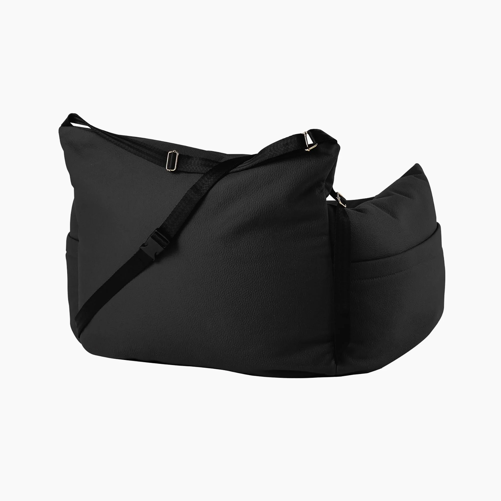 Burgos Asiento Coche Perro, Seguro con Correa para Arnes, Fijacion Estable a Reposacabezas y Asiento, 50x50x40 cm, Proteccion De Tapiceria, Bolsillos Laterales, Funda Lavable a 30C