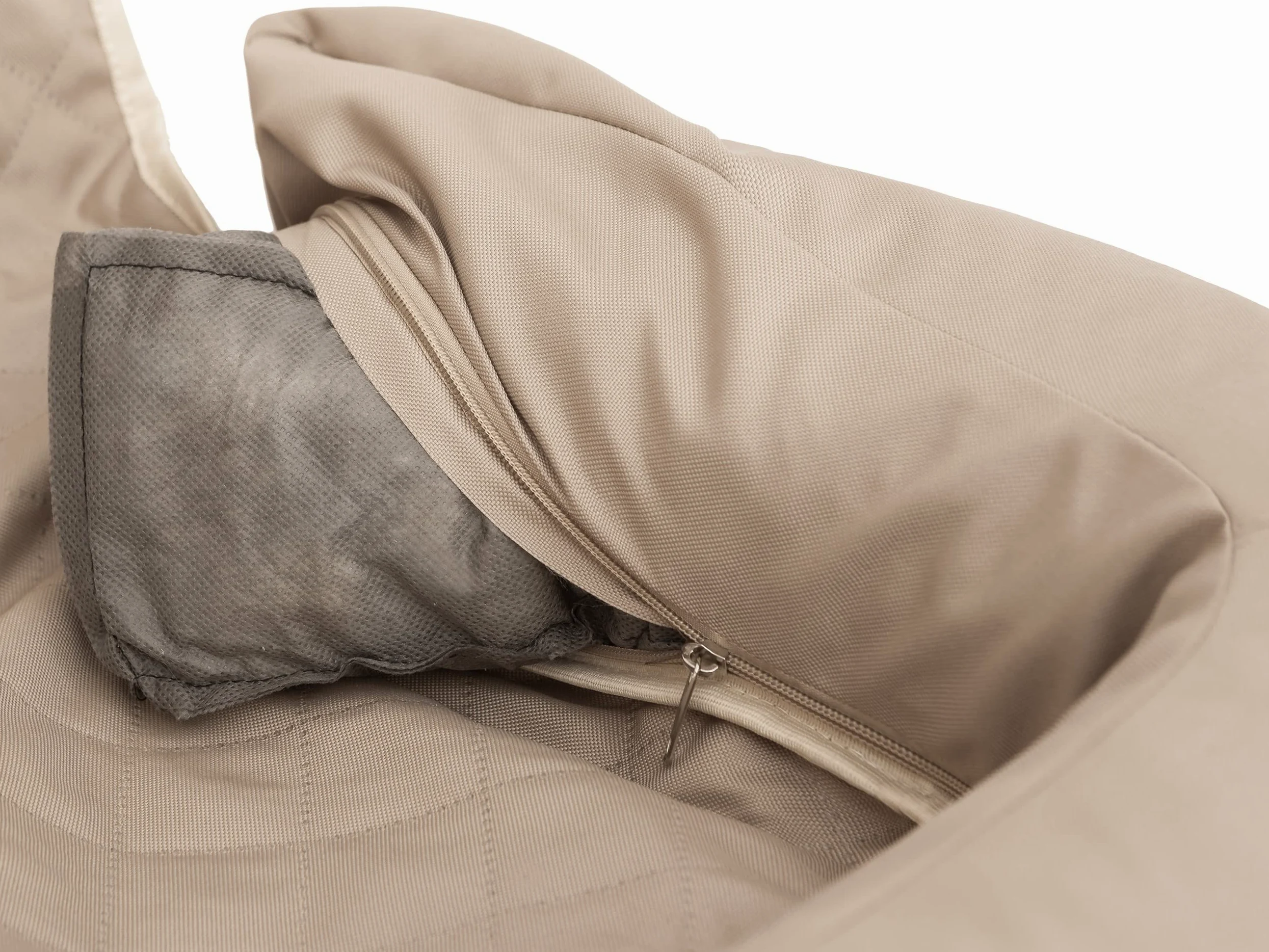 Asiento de coche para perros, cama para perros, transportín para asiento trasero, cesta para perros, cama para gatos y perros pequeños, 135 x 45 cm, negro, beis Oxford
