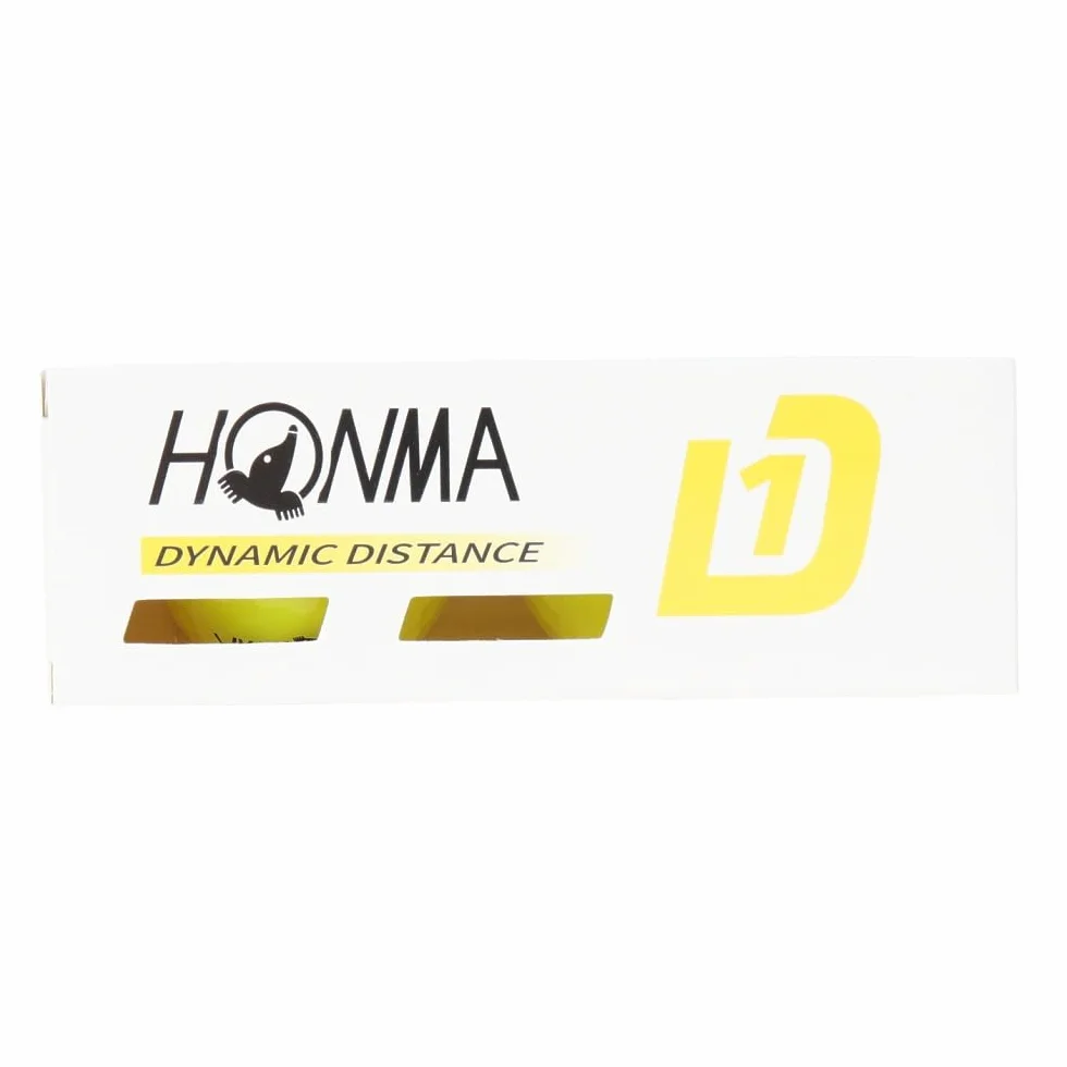 Honma D1 Lote de 12 Pelotas de Golf certificadas