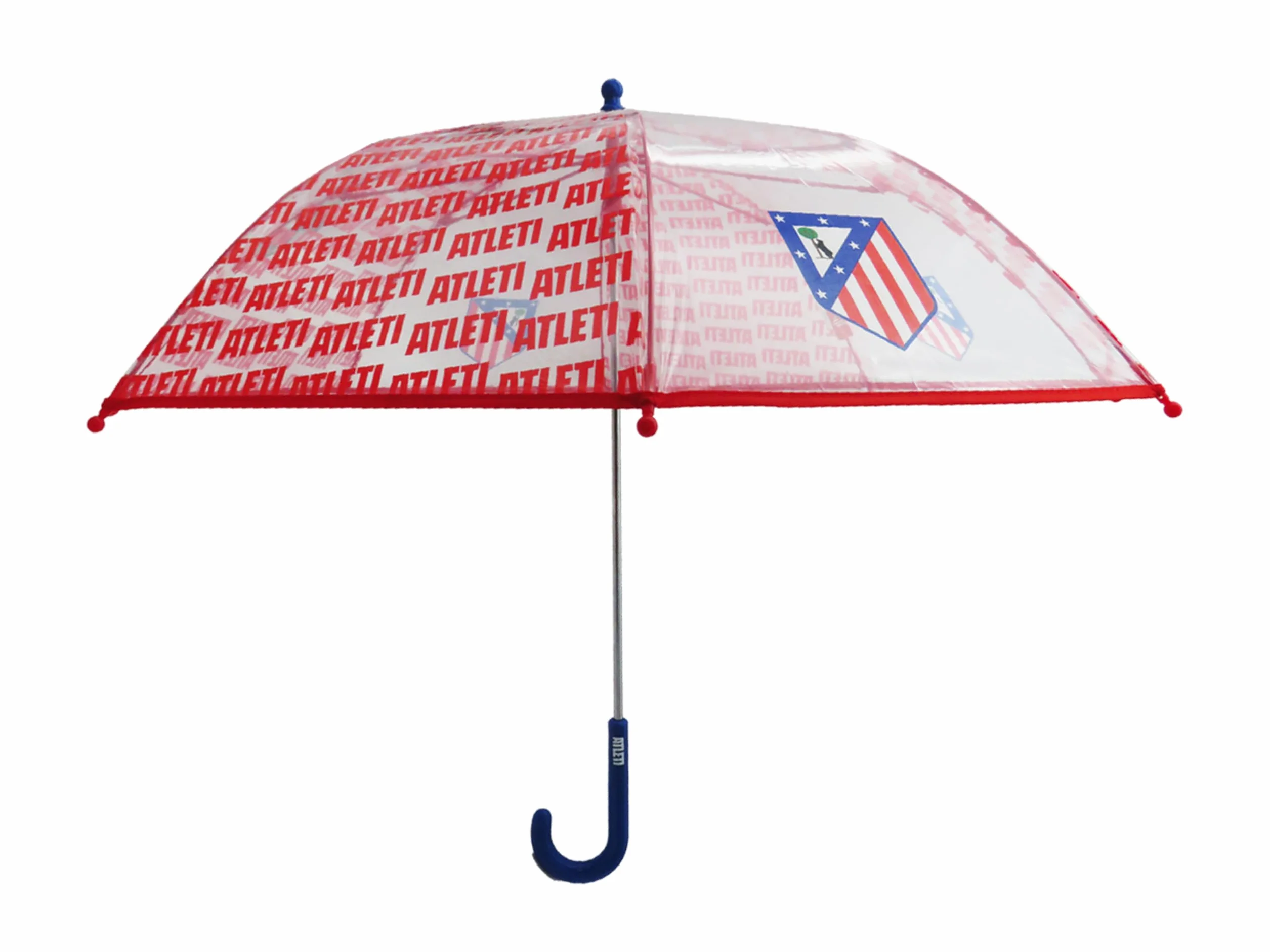 CYPBRANDS Atlético de Madrid Paraguas infantil 48 cm Manual Transparente Oficial