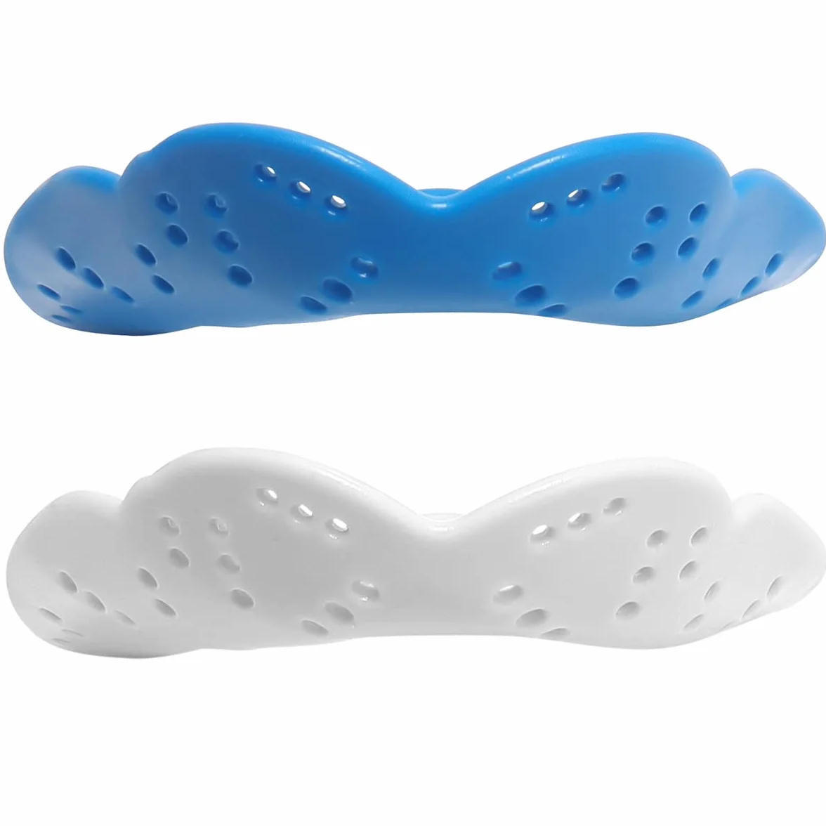 Protector bucal Unisex Adulto 1.6mm - Protector bucales adolescentes, Cómodo de llevar y fácil de respirar (2 Paquetes)