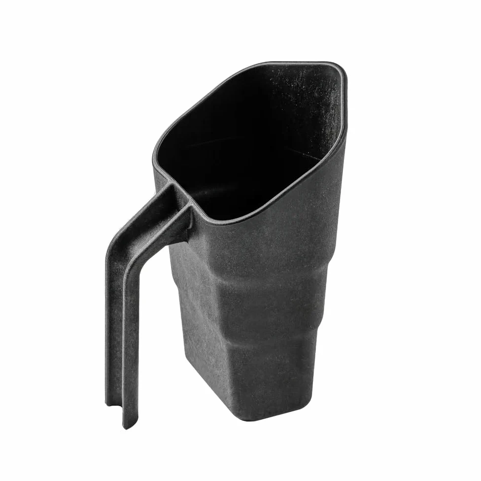 Gunner Dog - Cuchara de medición para alimentos, agarre ergonómico antideslizante, cuchara de vertido de 3 tazas, buena para recoger hielo y alimentos para animales, material resistente, marcadores de