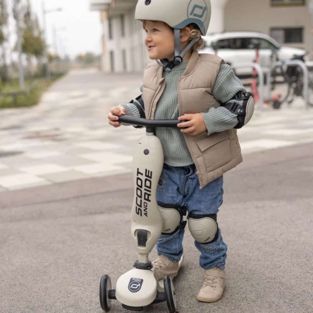Scoot & Ride Protective Set XXS - Juego de protectores de codo y rodilleras para niños