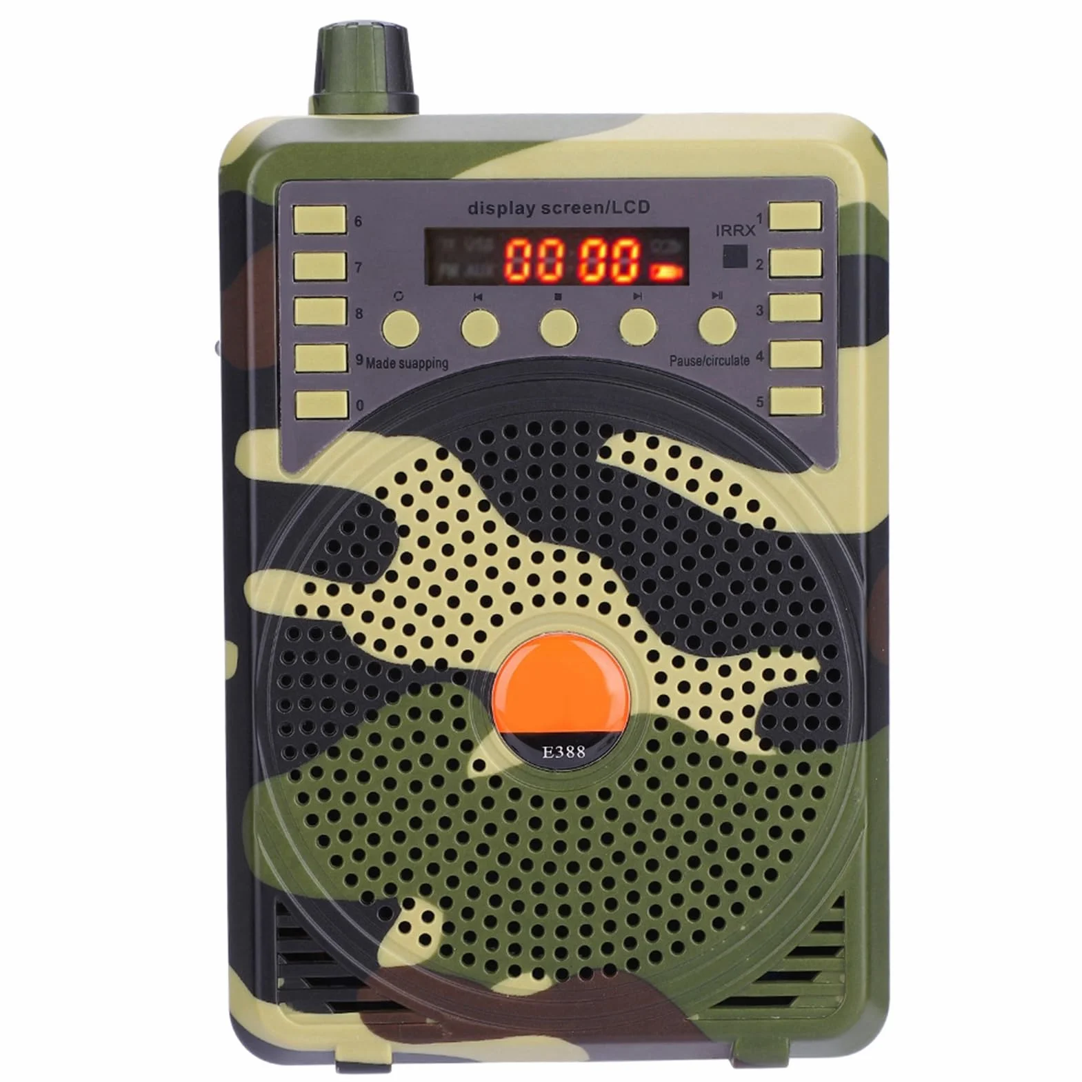 Llamador de Pájaros Electrónico, Altavoz MP3, Kit Control Remoto Portátil
