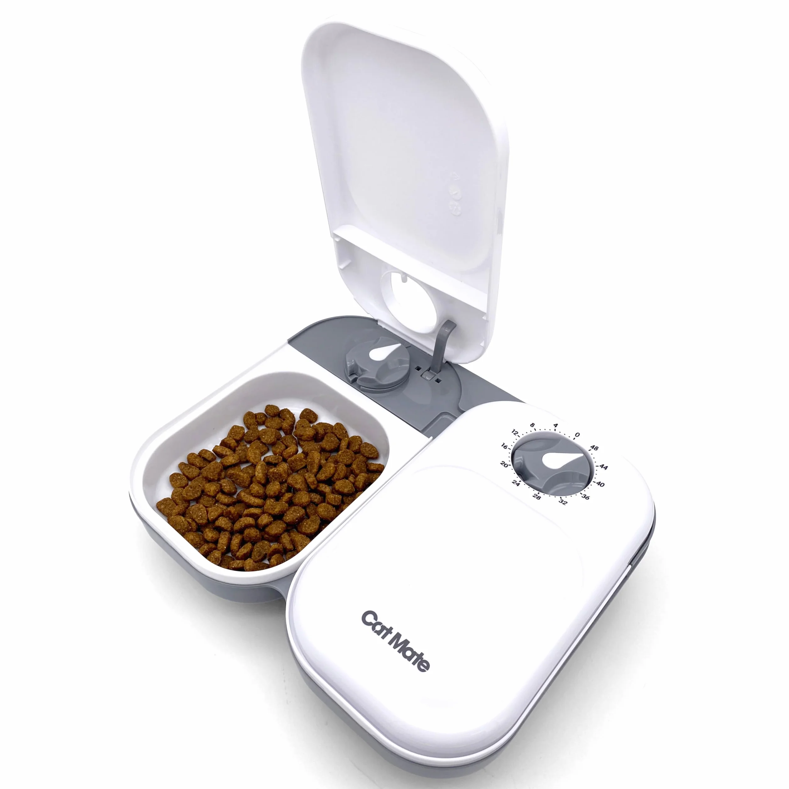 Cat Mate- Comedero automático para 2 Comidas (0,825 kg)
