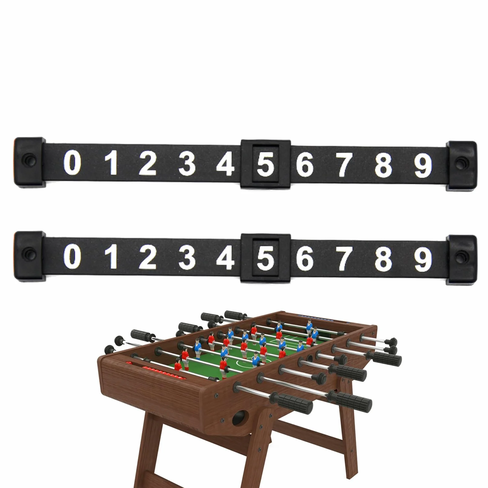 Marcador de puntuación de futbolín, Contador de puntuación de 10 números, Unidades de puntuación de Air Hockey