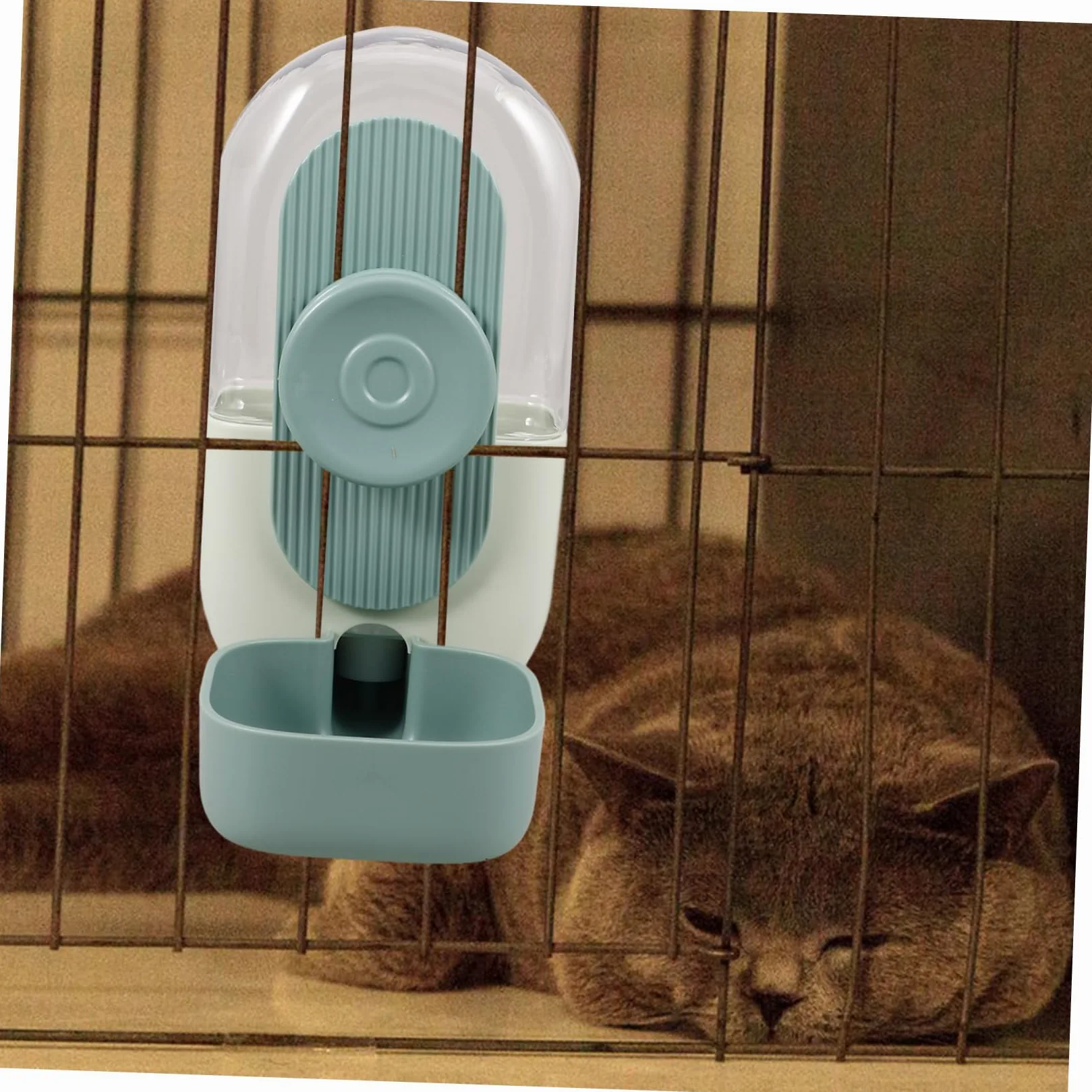 BESPORTBLE 5piezas Dispensador De Agua para Mascotas Colgante Comedero y Bebedero Automático para Perros y Gatos Accesorio Práctico y Compacto para Jaulas