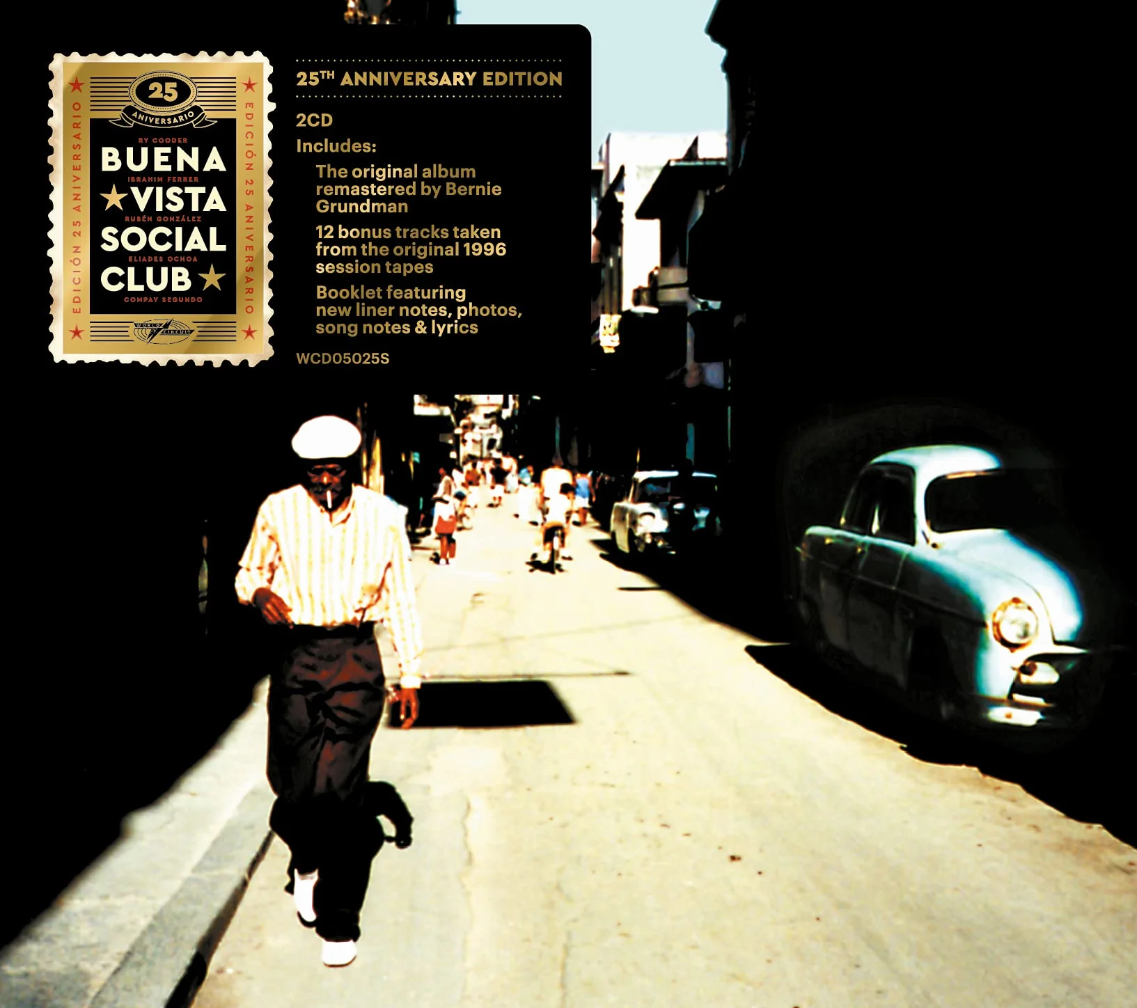 Buena Vista Social Club 25th Anniversary 2 CDs Casebook