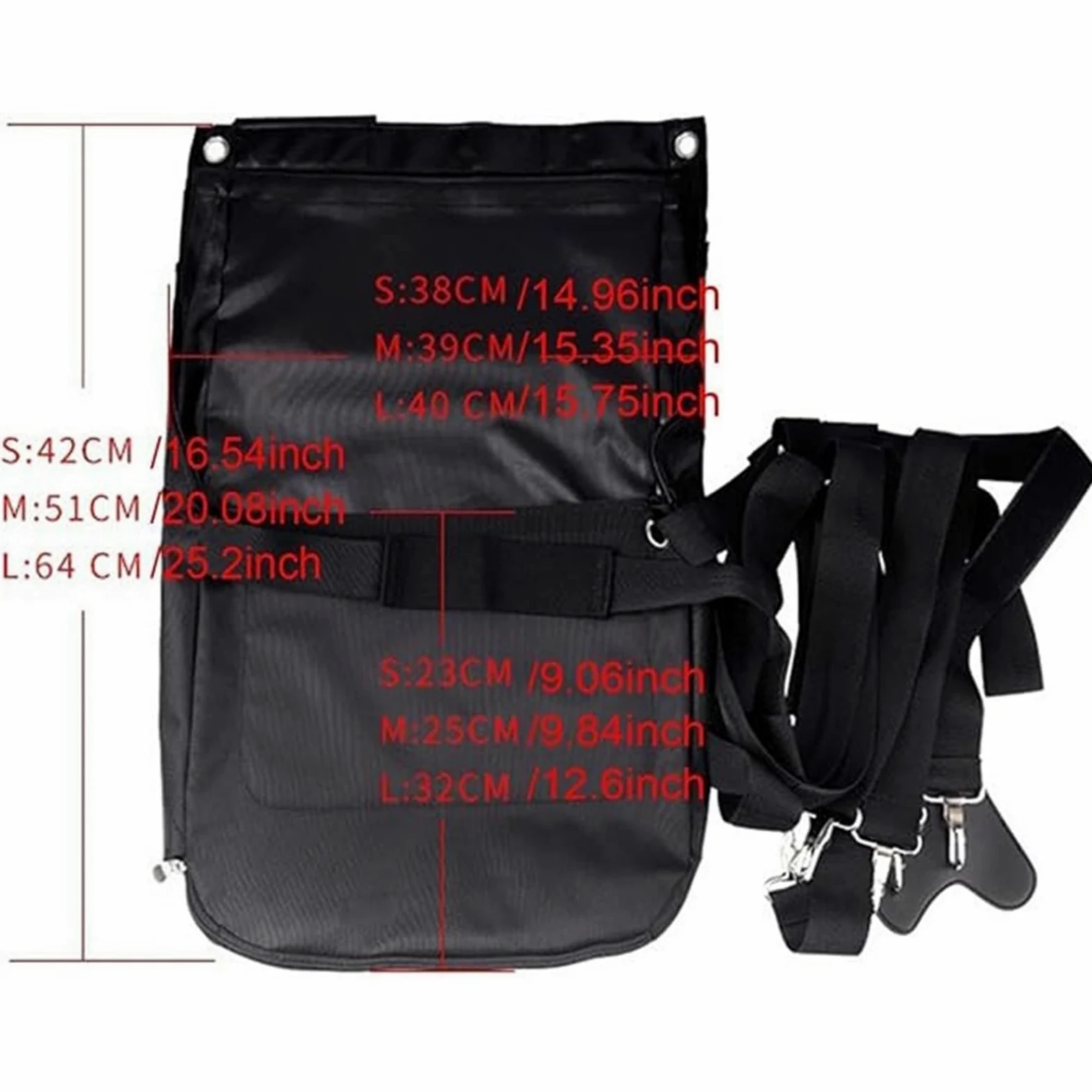 Bolsa recolectora de pañales for caballos y excrementos de caballo for carruajes de calle, bolsas for estiércol de caballo for áreas escénicas de equitación, bolsa recolectora ajustable for almacenami
