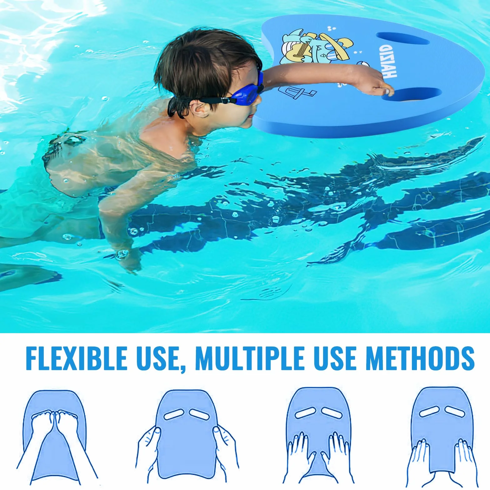 CIYIN Tabla de Natación para Niños EVA Kickboard Flotabilidad Equipo de Piscina