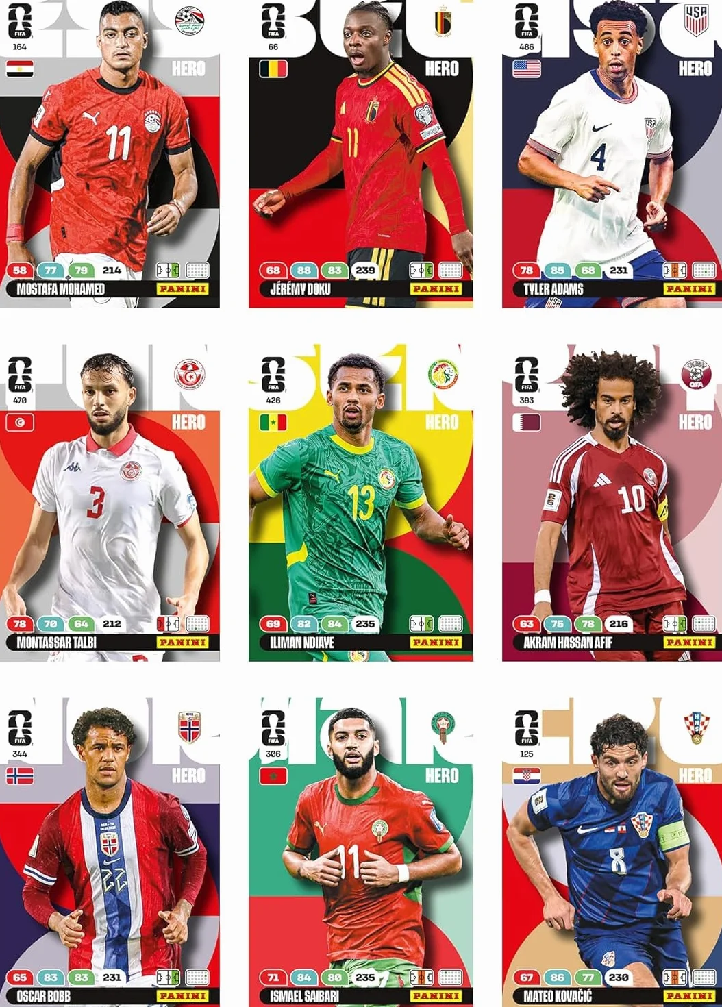 Copa Mundial de la FIFA 2026 Juego de Tarjetas comerciales 8 Fundas 10 Tarjetas edición Limitada