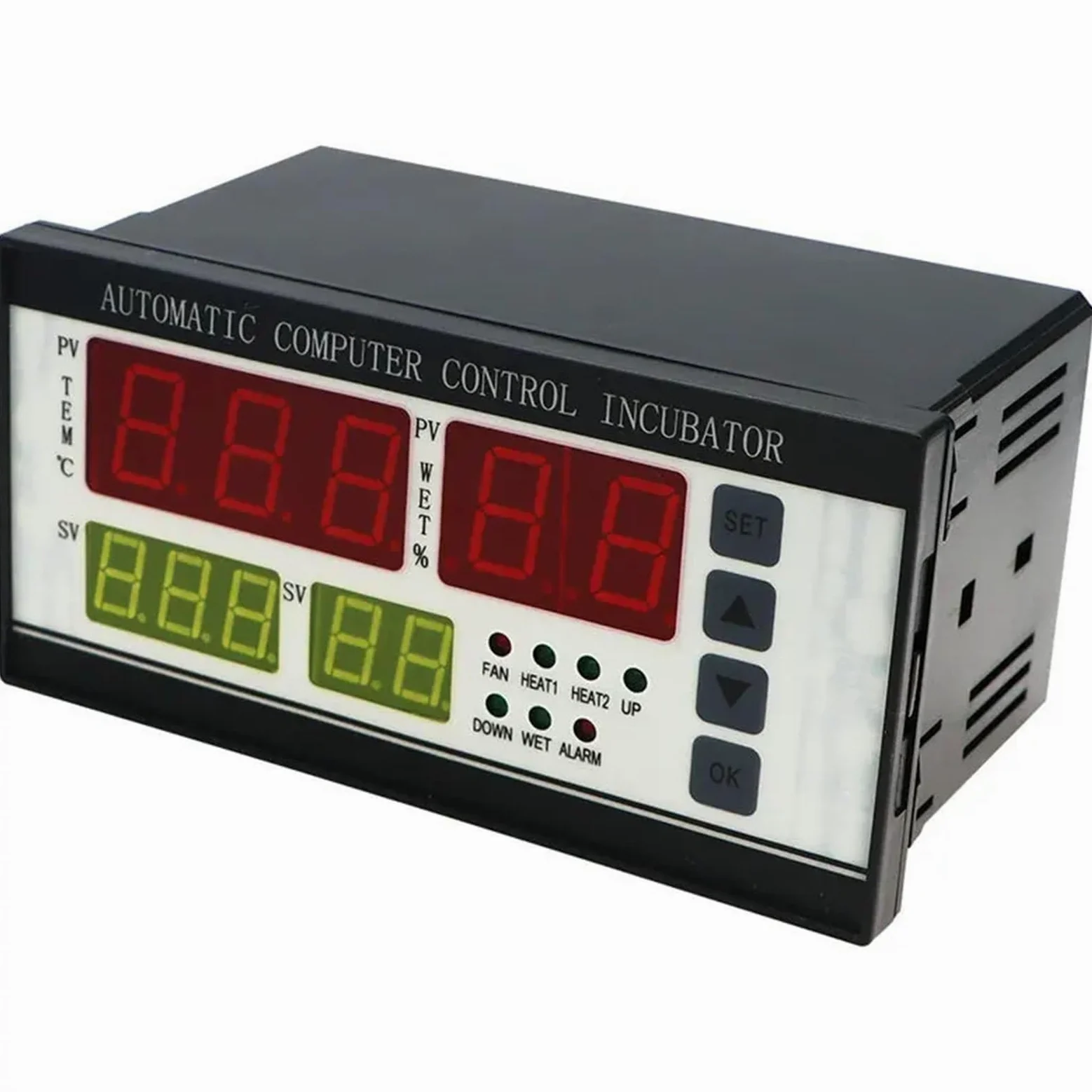 Controlador Digital for incubadora de Huevos XM-18 con termostato Multifuncional, higrostato y sonda con Sensor de Temperatura y Humedad.