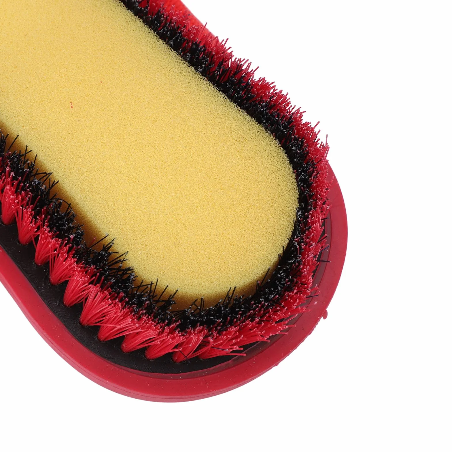 Cepillo de Aseo para Caballos, Esponja de Limpieza Corporal con Agarre Ergonómico para Baño y Cuidado de Mascotas y Hogar