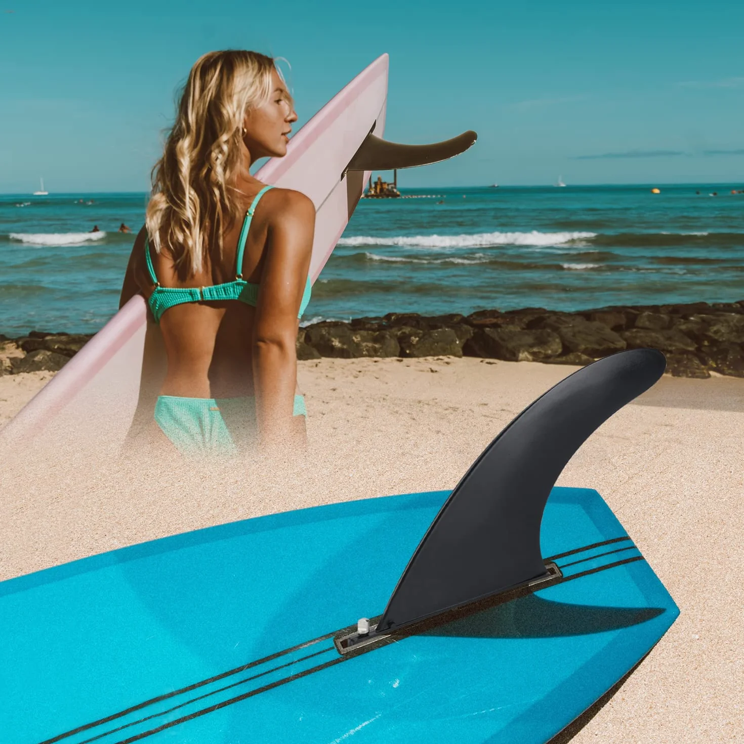 10 Pcs Tornillo de Paddle Surf, Quillas Surf, Accesorios para Sup