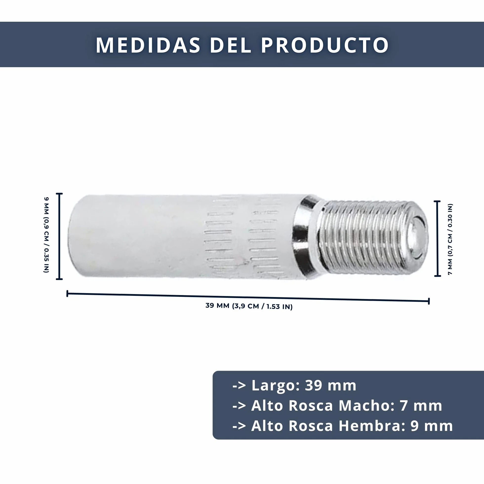 Adaptador de Válvula Antirretorno para Inflado de Patinetes Eléctricos, Universal Xiaomi Cecotec SmartGyro