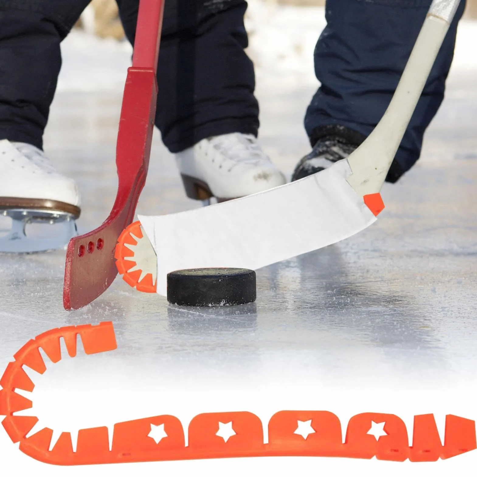 Protector de Hockey Envoltura Alrededor Cubierta Duradera para Entrenamiento Fuera del Hielo