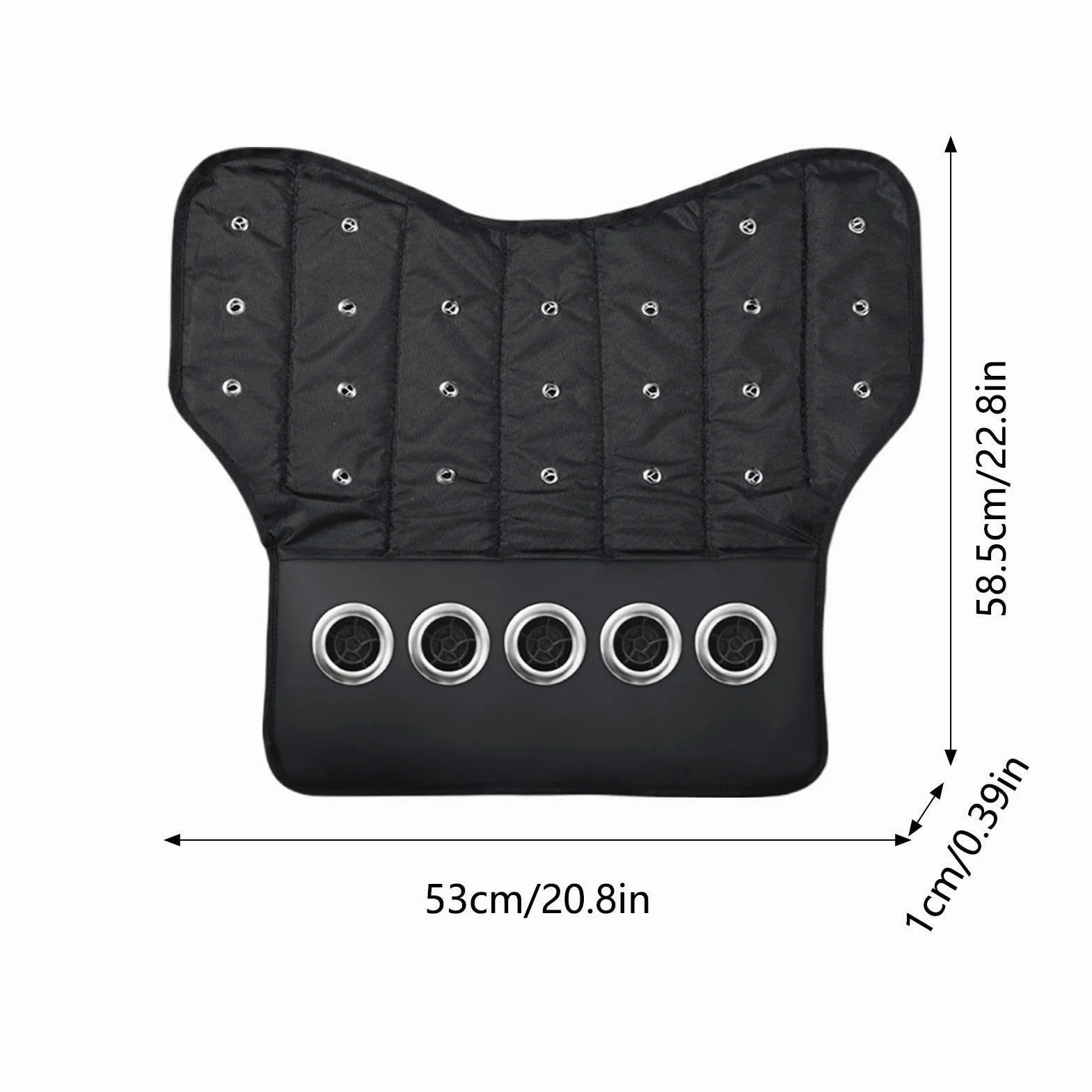 Tapete Cochecito Gato Cojín Transpirable de 3 Velocidades | Almohadilla Carrito Manta Refrescante para Gatos Mascotas Pequeñas Medianas Grandes Cachorros Interior Exterior Hogar