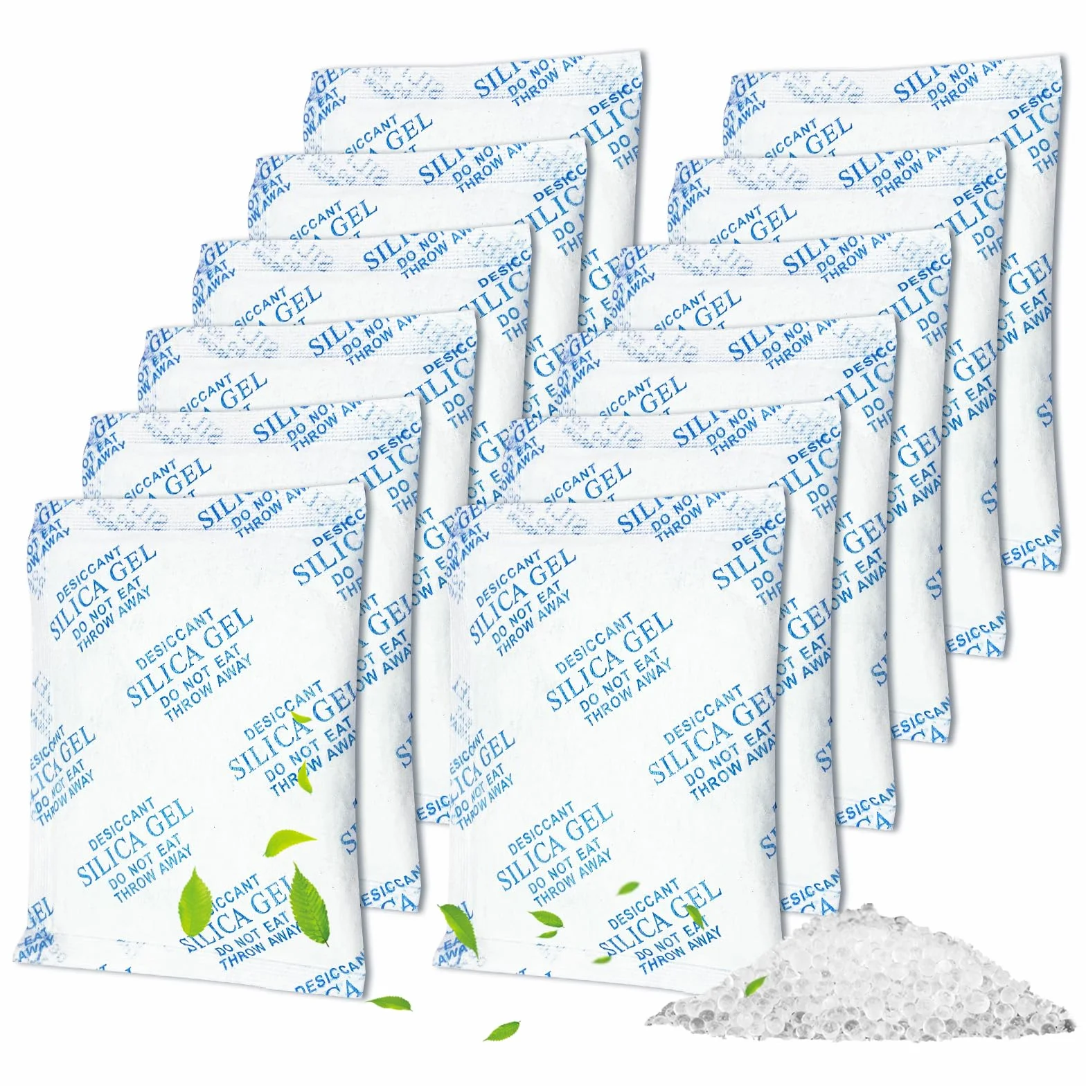 Haliya 12 porciones de absorbedor de Humedad para el comedero automático Petkit 5L, desecante Altamente eficaz para comederos automáticos para Gatos y Perros