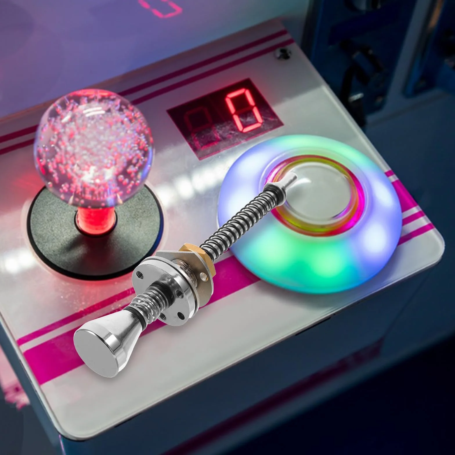 Máquina Sensible de Pinball de Aleación con Mecanismo de Palanca y Resorte