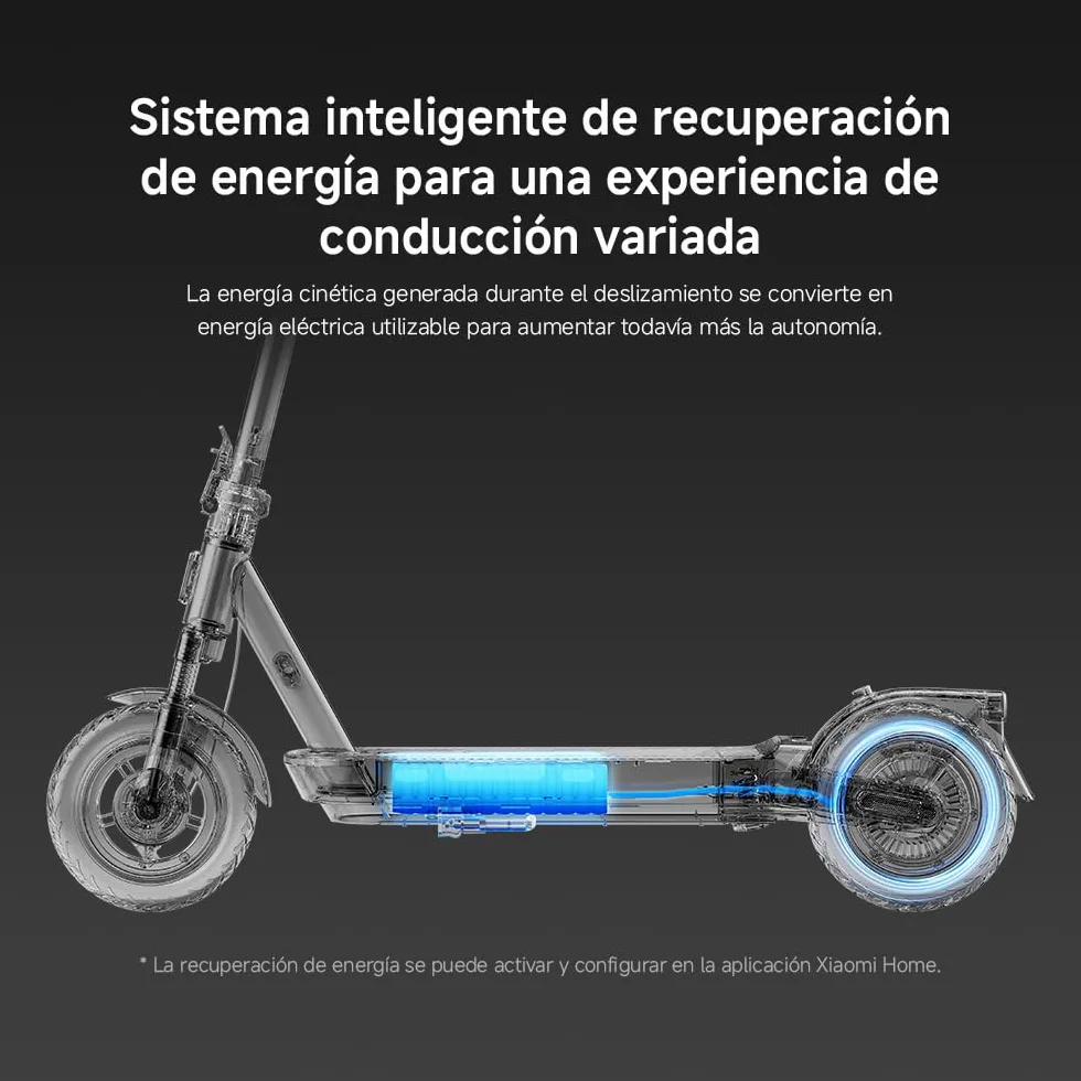 Xiaomi Scooter 5 Series ES Patinete Eléctrico Potencia Máxima 1000W Autonomía 20KM Ruedas 8,5" DGT