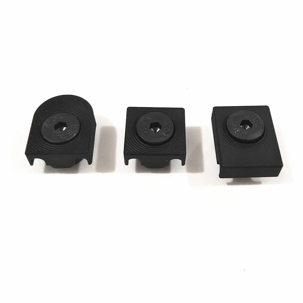 Mlok compatible Metal Rail cubierta cable clip sistema de gestión modular linterna cola Picatinny carril cubierta Caza Accesorios