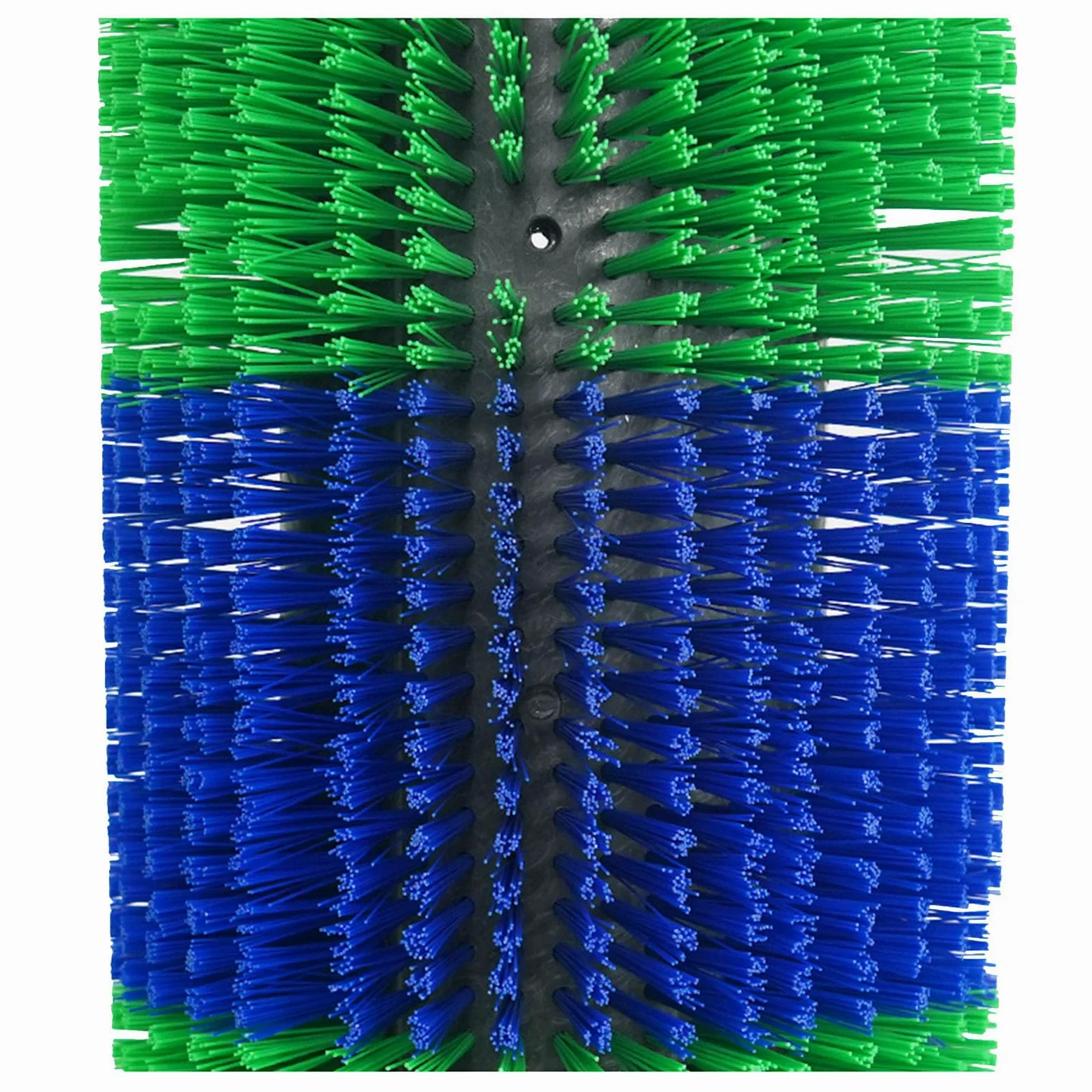 Cepillo para rascar ganado, cepillo para caballos con 6 tornillos, cepillo para rascar universal, poste para rascar vacas, cerdas de poliamida duraderas grandes