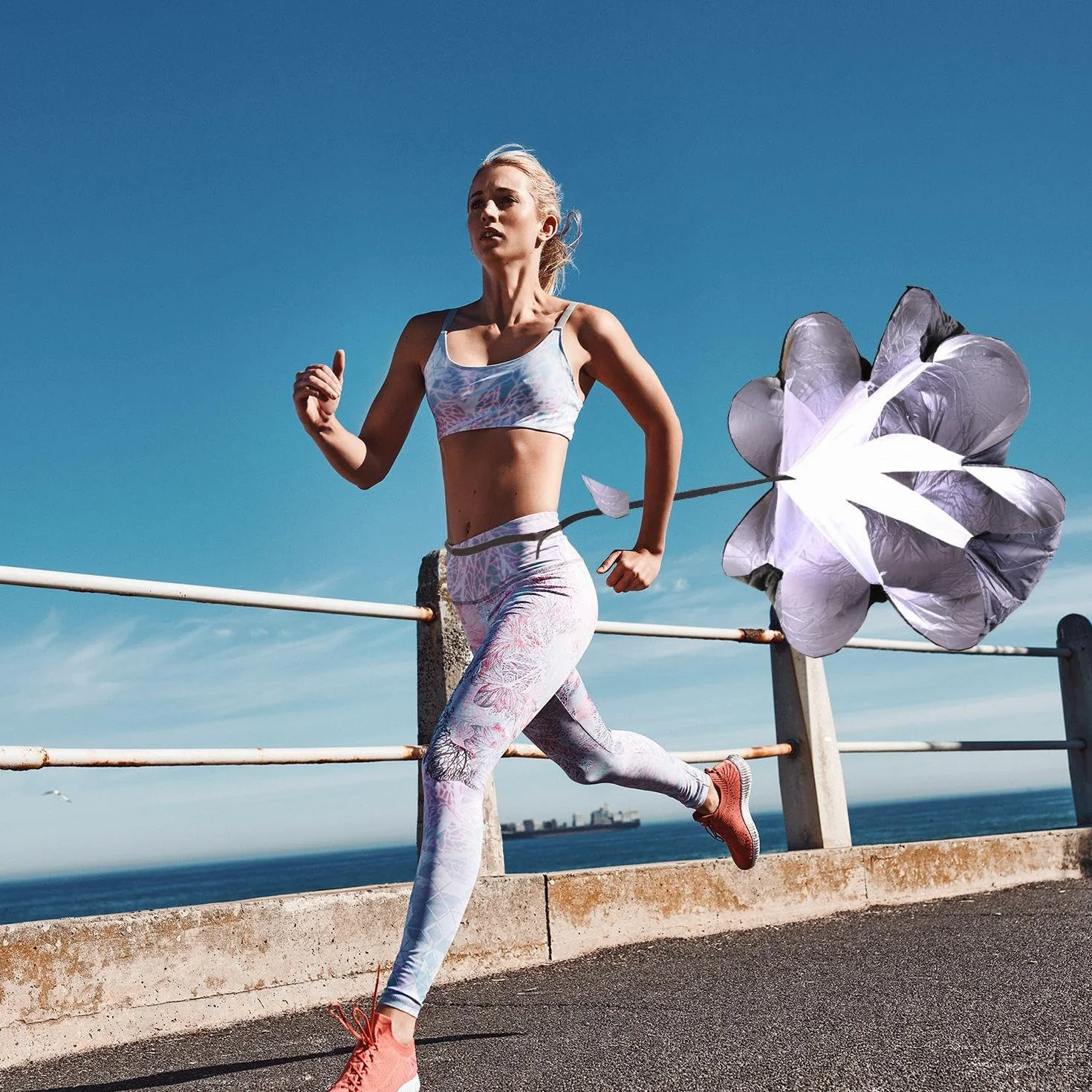 Paracaídas de Resistencia para Correr para Niños y Hombres - Equipo de Entrenamiento para Porteros