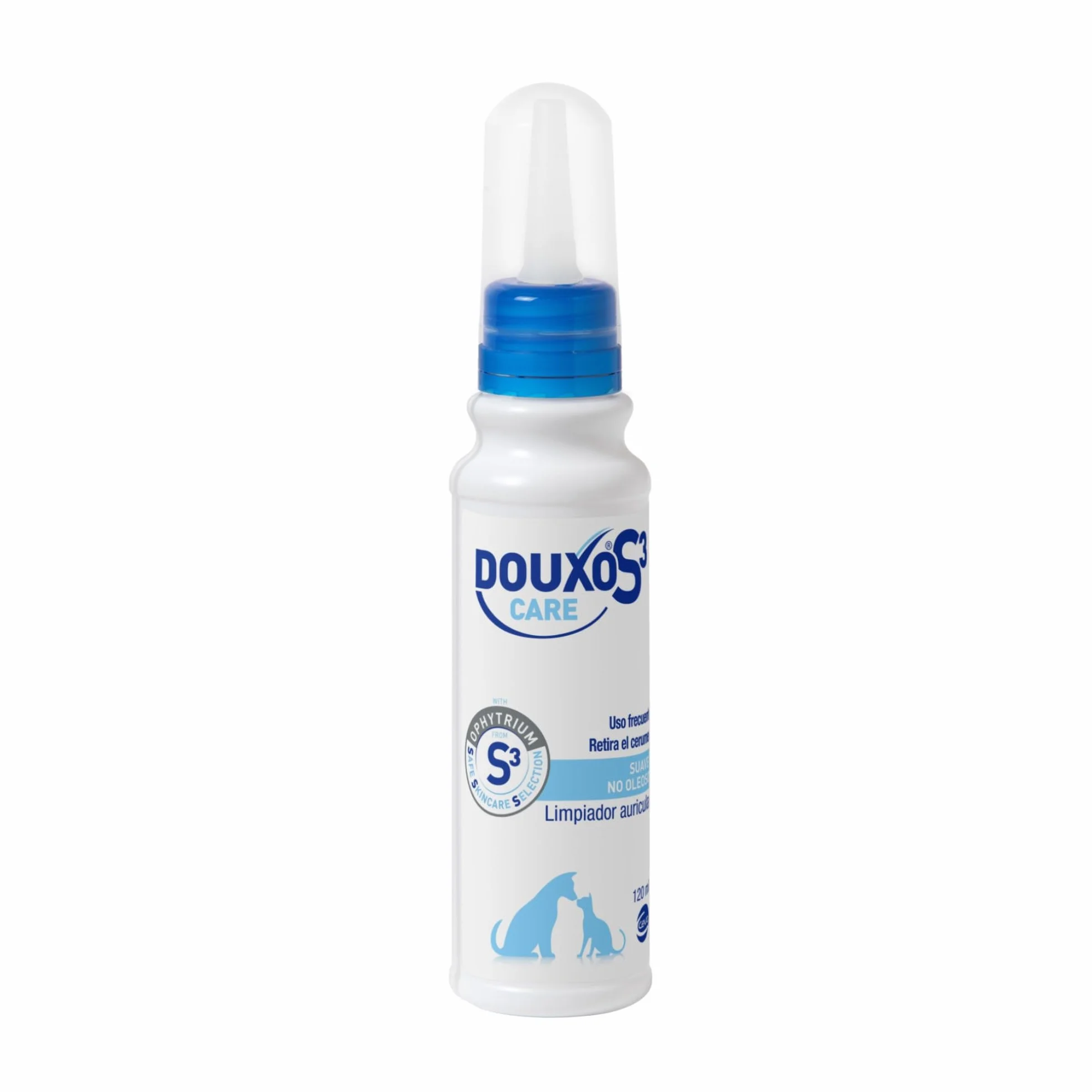 Douxo S3 Care - Loción Auricular para Perros y Gato - Higiene - Uso frecuente (120 ml)