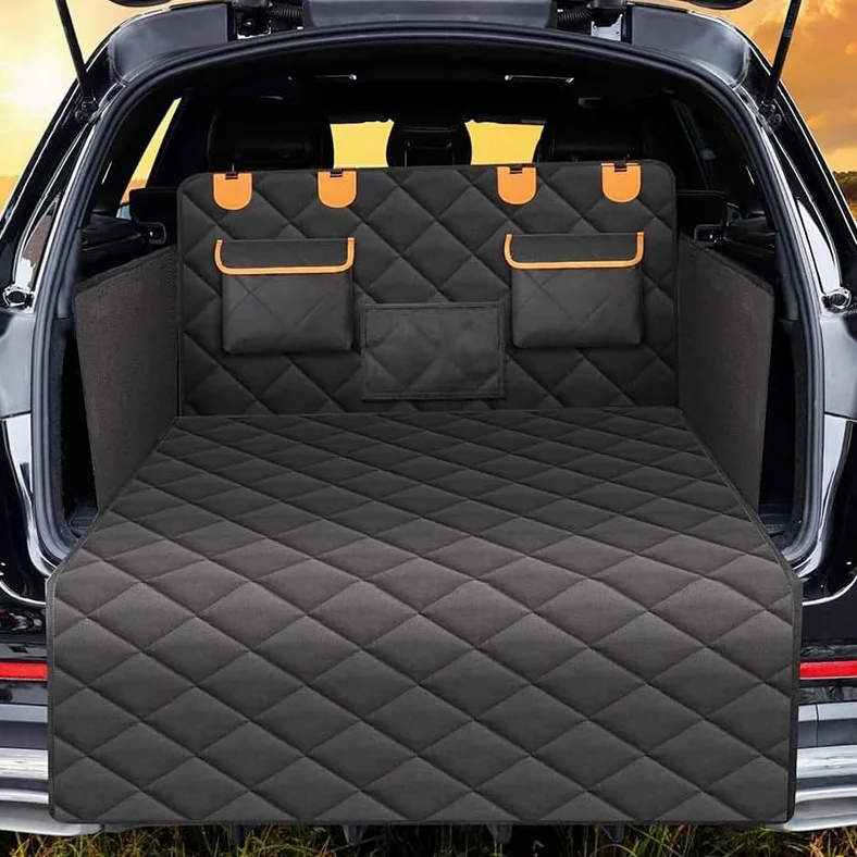 Funda Coche Perro para Volvo S60 2015-2018, Funda Coche Perro Protector Asiento Trasero Mascotas Impermeable Antideslizante Cubre Coche Accesorios,B
