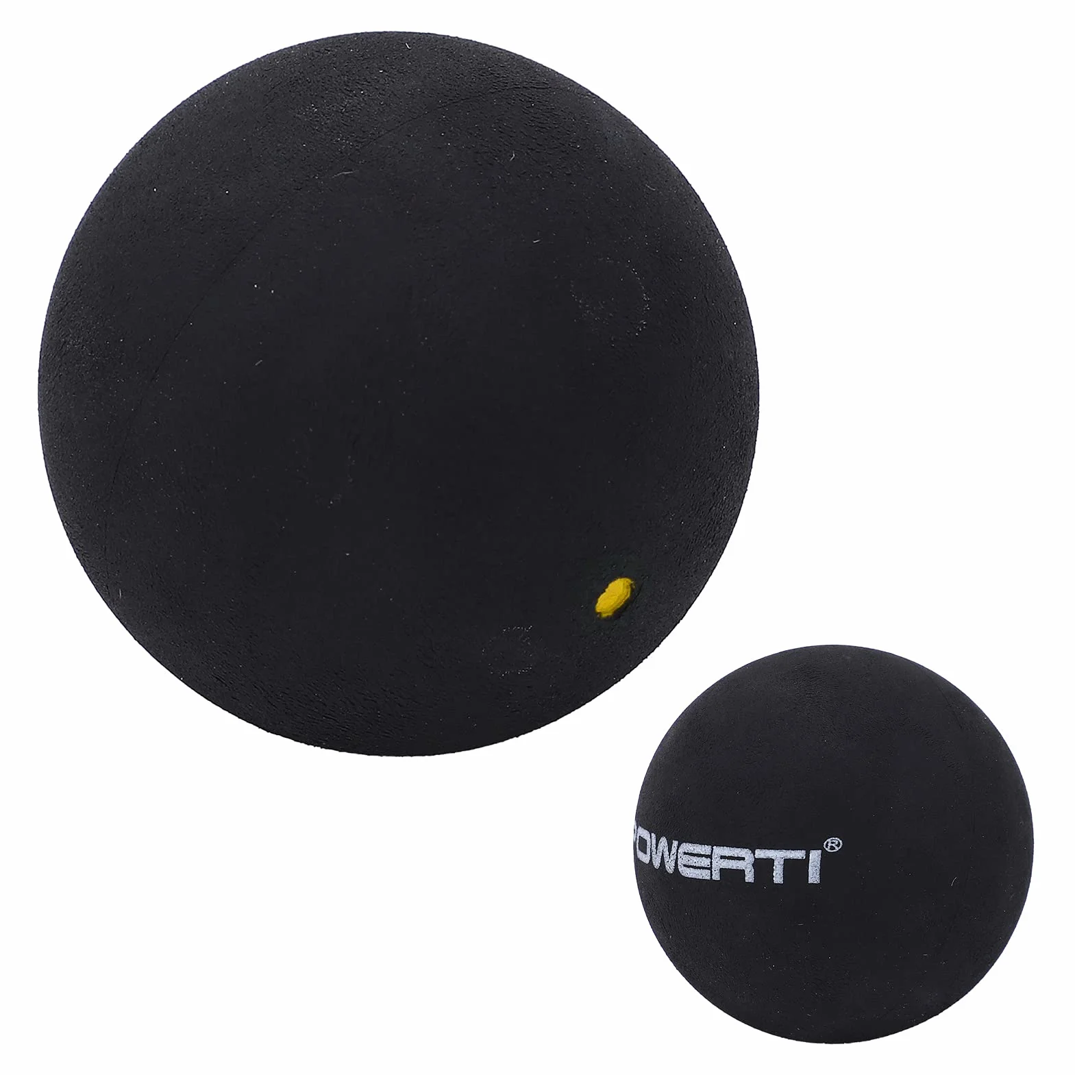 Akozon Pelotas de Squash 37mm Goma Entrenamiento Competición Principiantes