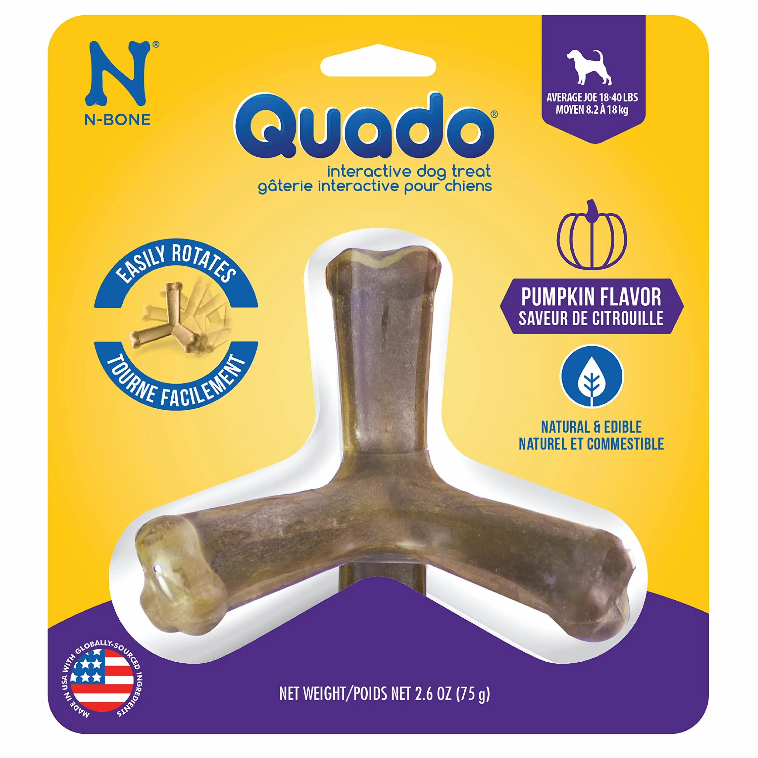 N-Bone Nbone 115028 Quado In Pumpkin-Mini, Medium by N-Bone
