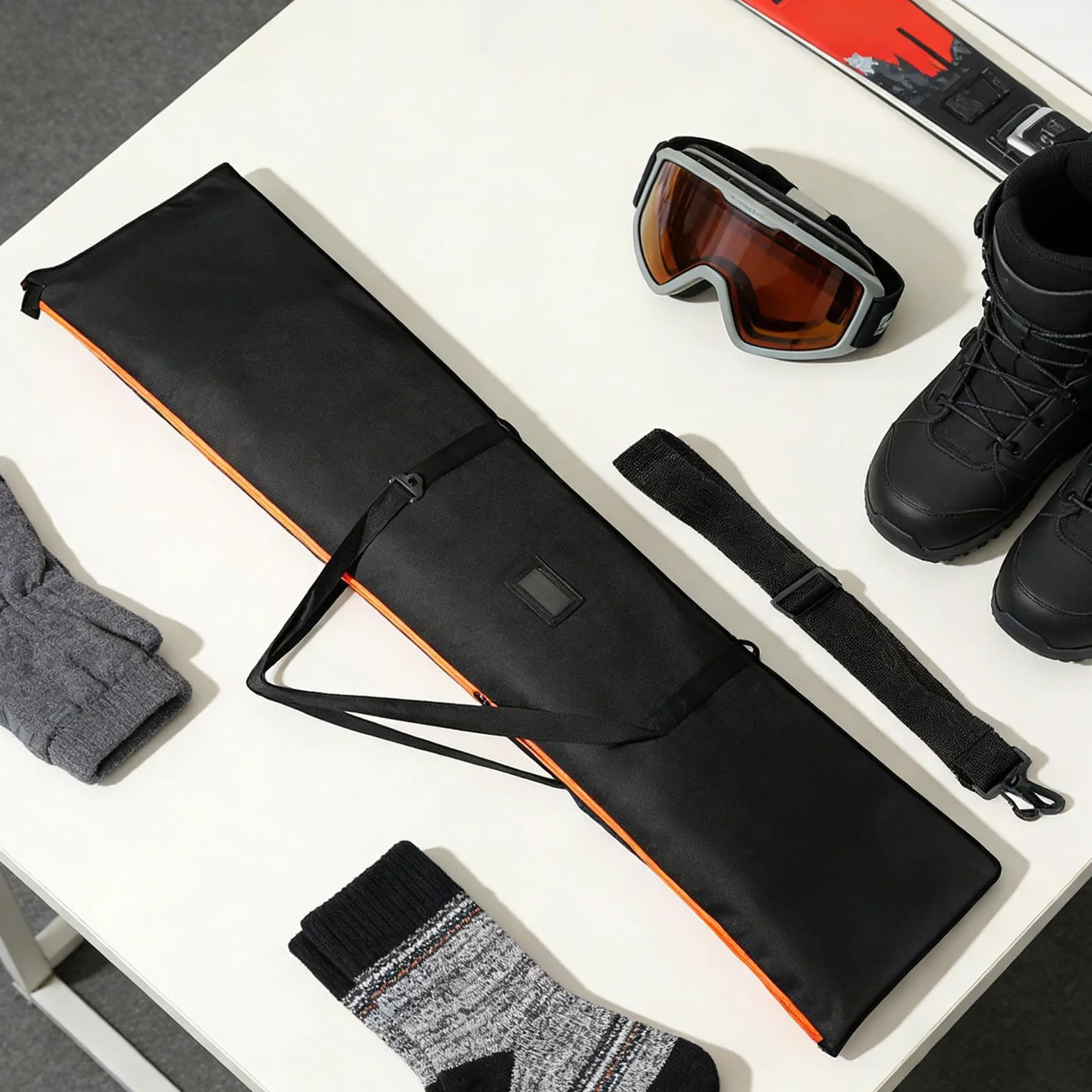 Protectora Impermeable para Snowboard, Transporte para Equipos de Deportes de Invierno, Hombres, Mujeres y Adolescentes
