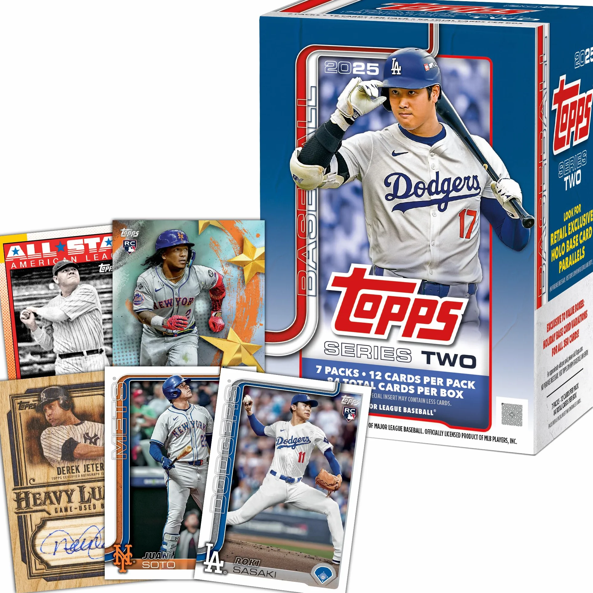 2025 Topps Baseball Series 2 Caja de Valor Sellado de fábrica