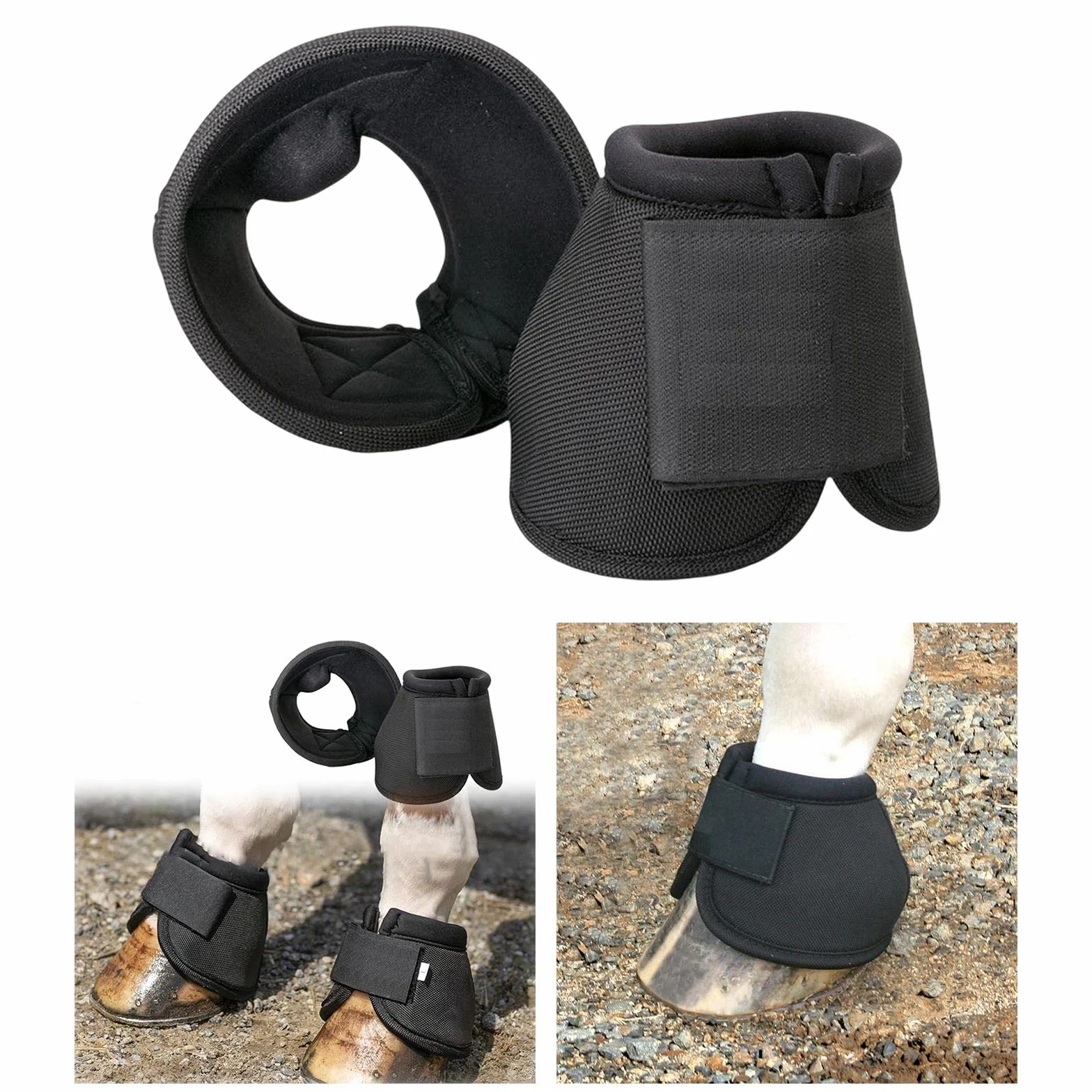 Colcolo Botas Campana Caballo Bota Balística Lavable Protección y para Par
