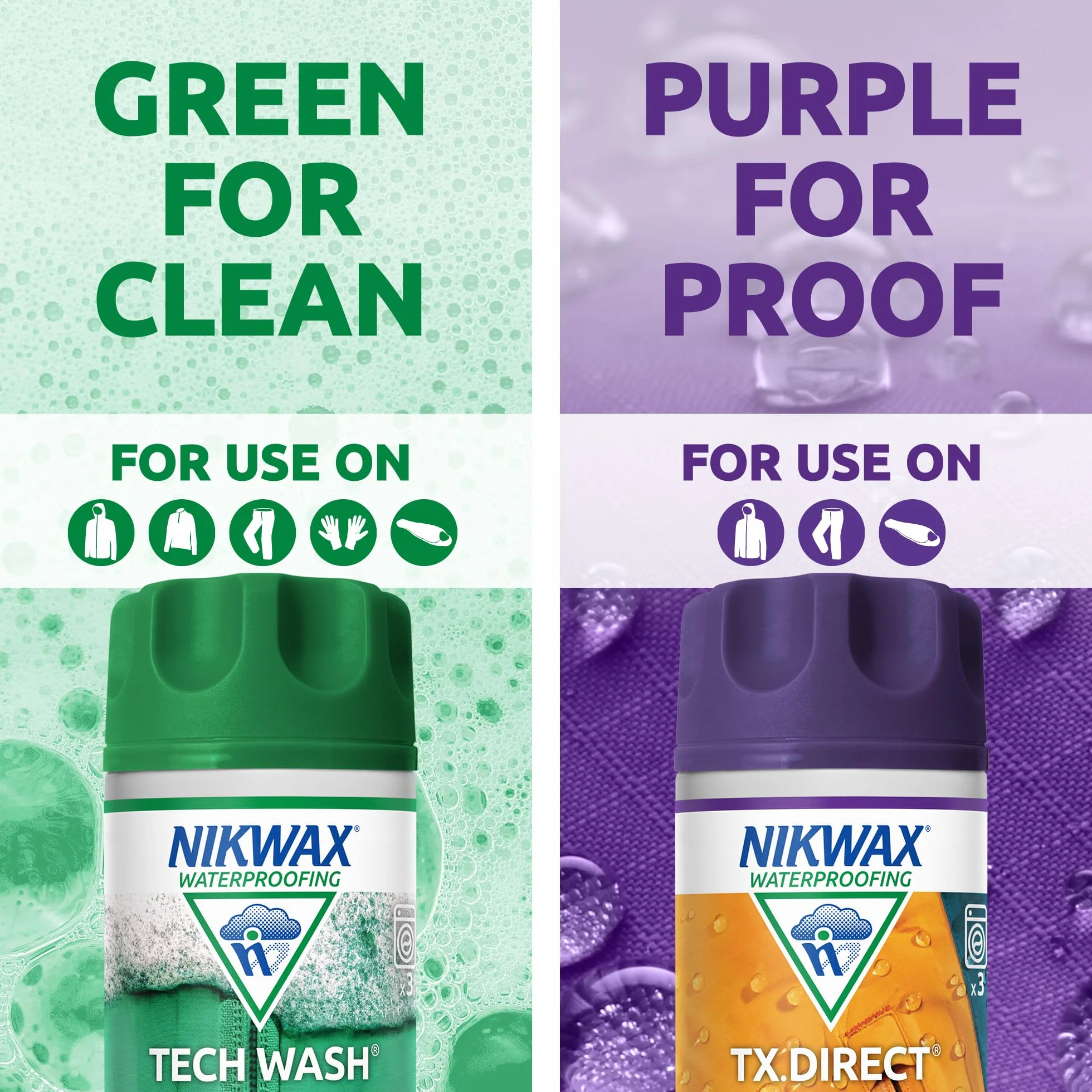 Nikwax 354605000 Cuidado Personal para Acampada